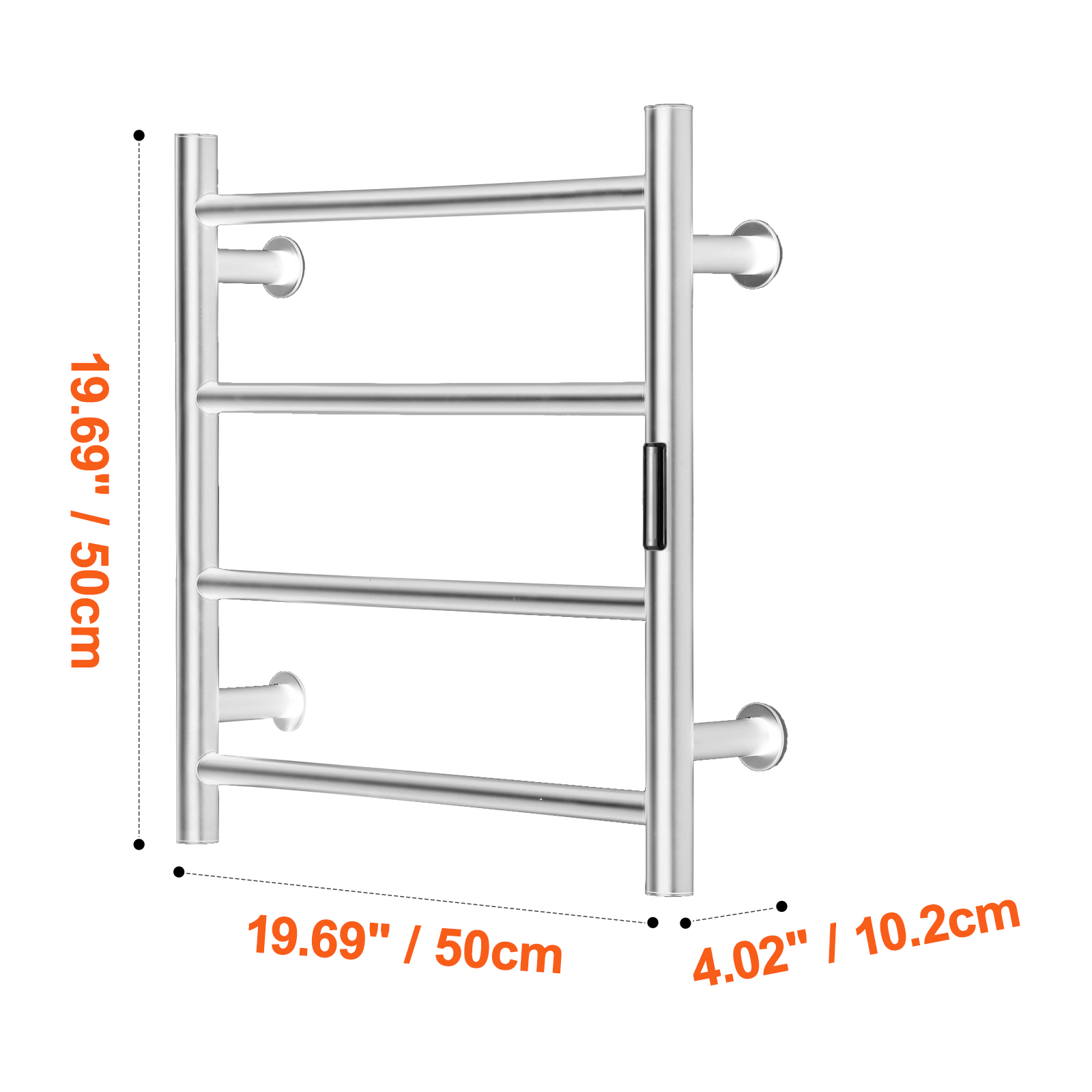 4/6/8/10-bar Towel Warmer Rack Wall Mounted Heated Towel Rack for Bathroom - Picture 68 of 84