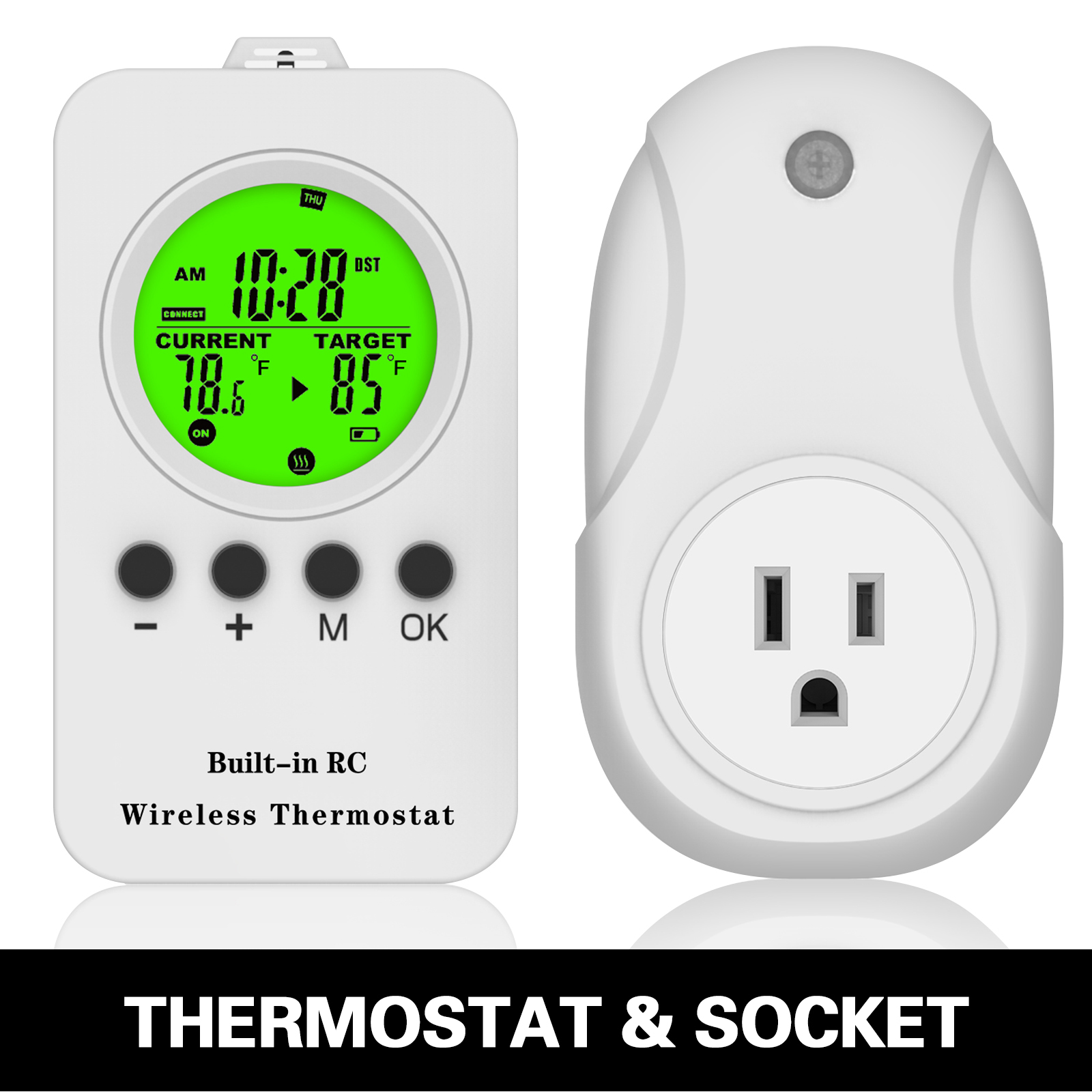 Roof Heat Cable Gutter Deicing Ice Snow Melter Cable Tape Kit with