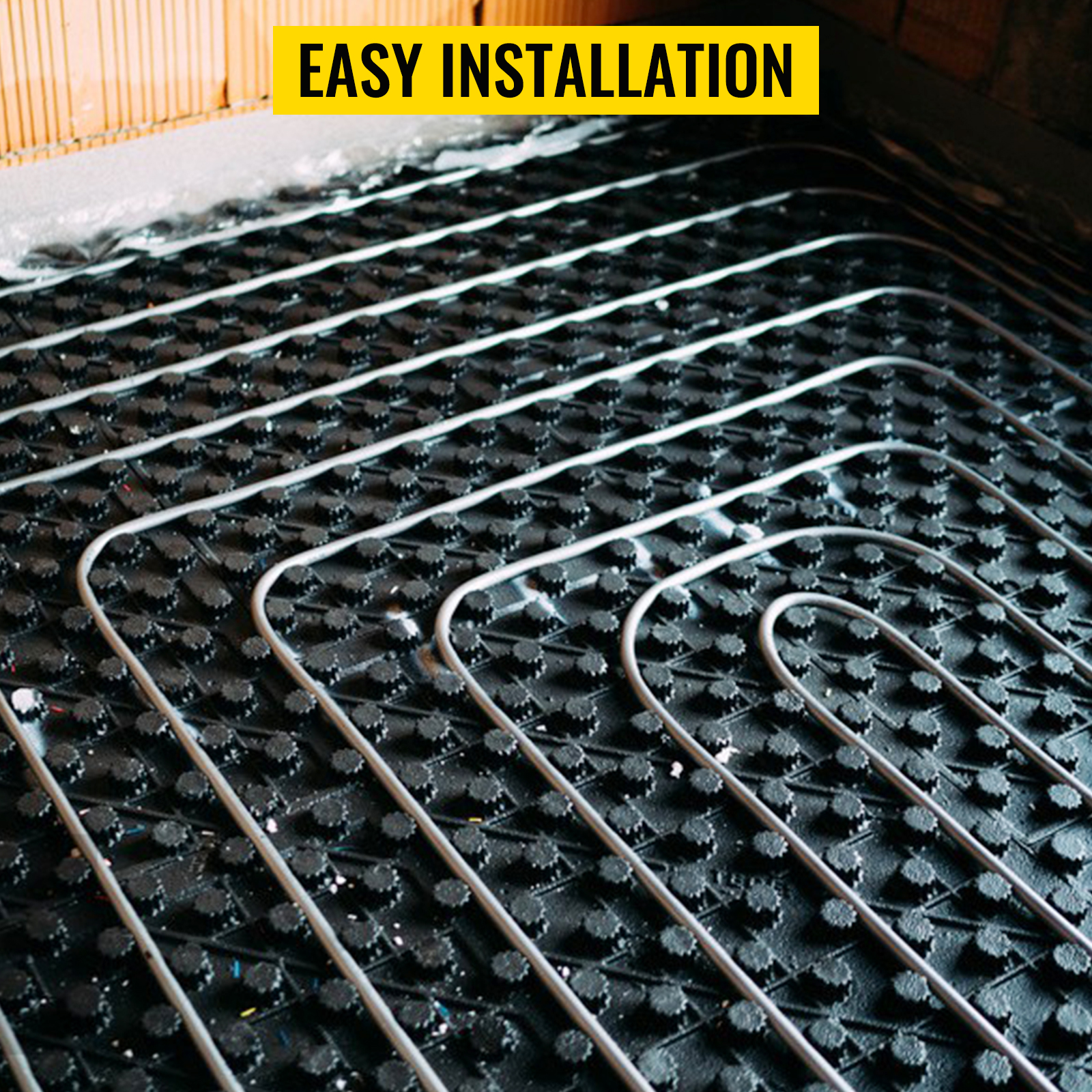 VEVOR Floor Heating Cable 103 Square Feet Durable Floor Tile Heat Cable, Waterproof and