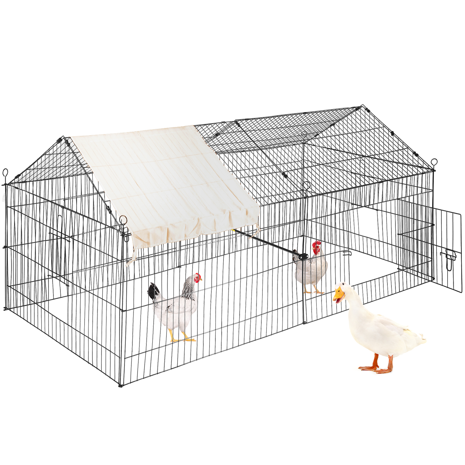 Casa de gato al aire libre Feral Cat Recinto, pequeña jaula de conejito de  casa para mascotas exterior, casa impermeable para gatos