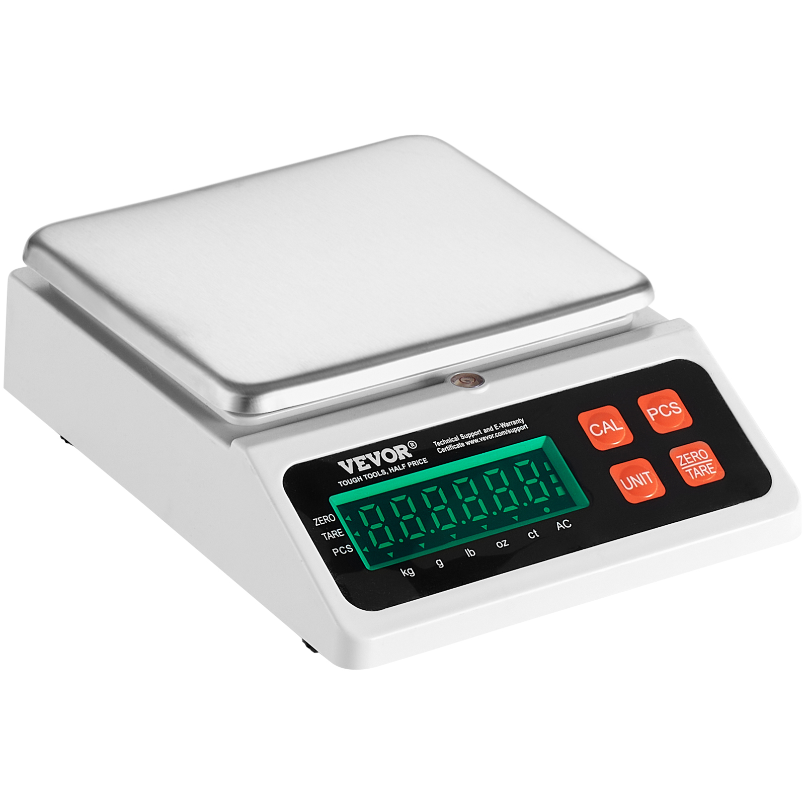 VEVOR Counting Scale 22/33/66 lbs Digital Weight Scales Food Fruit w/ RS-232