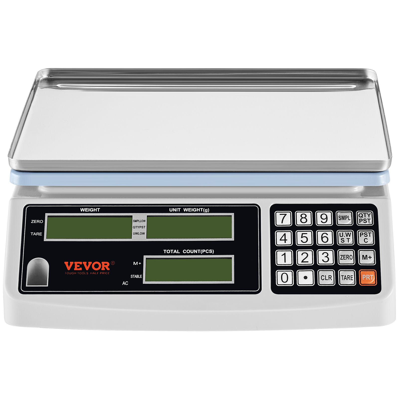 VEVOR Counting Scale 22/33/66 lbs Digital Weight Scales Food Fruit w/ RS-232