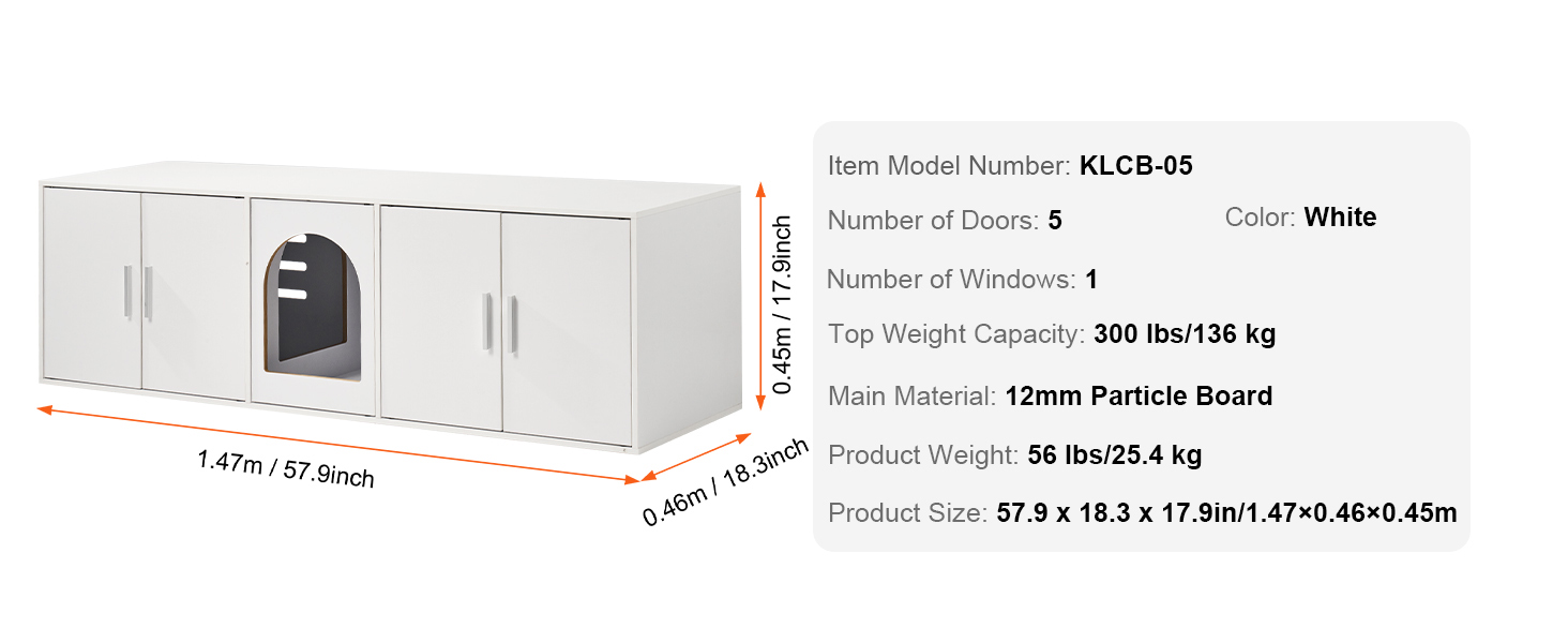 Litter Box Enclosure A100 1.11w