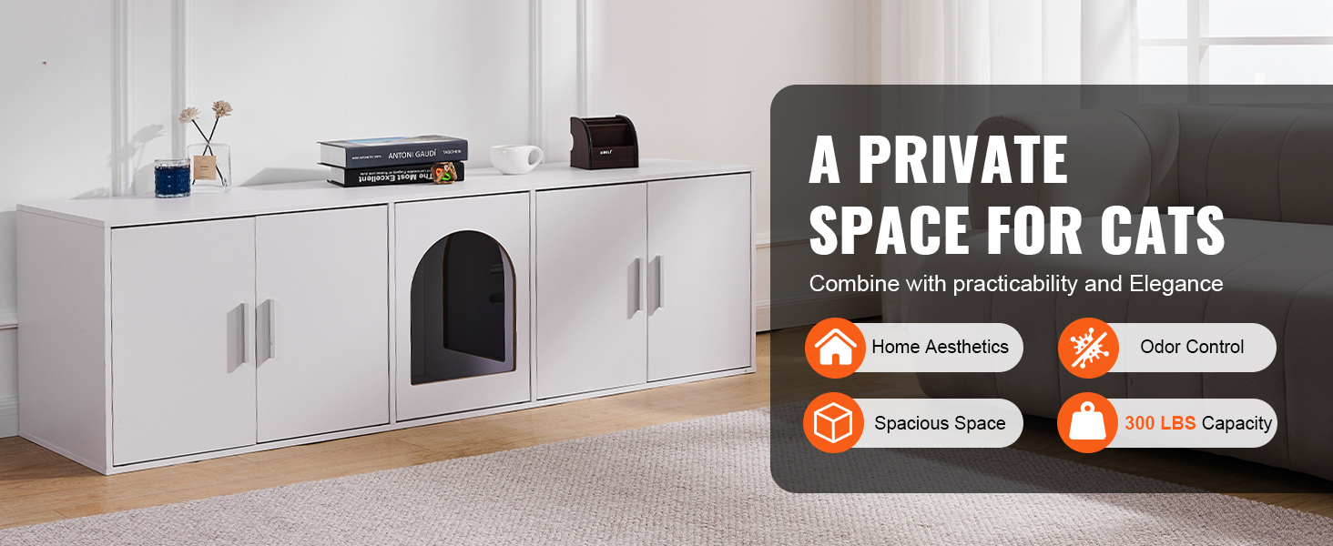 Litter Box Enclosure A100 1.4w