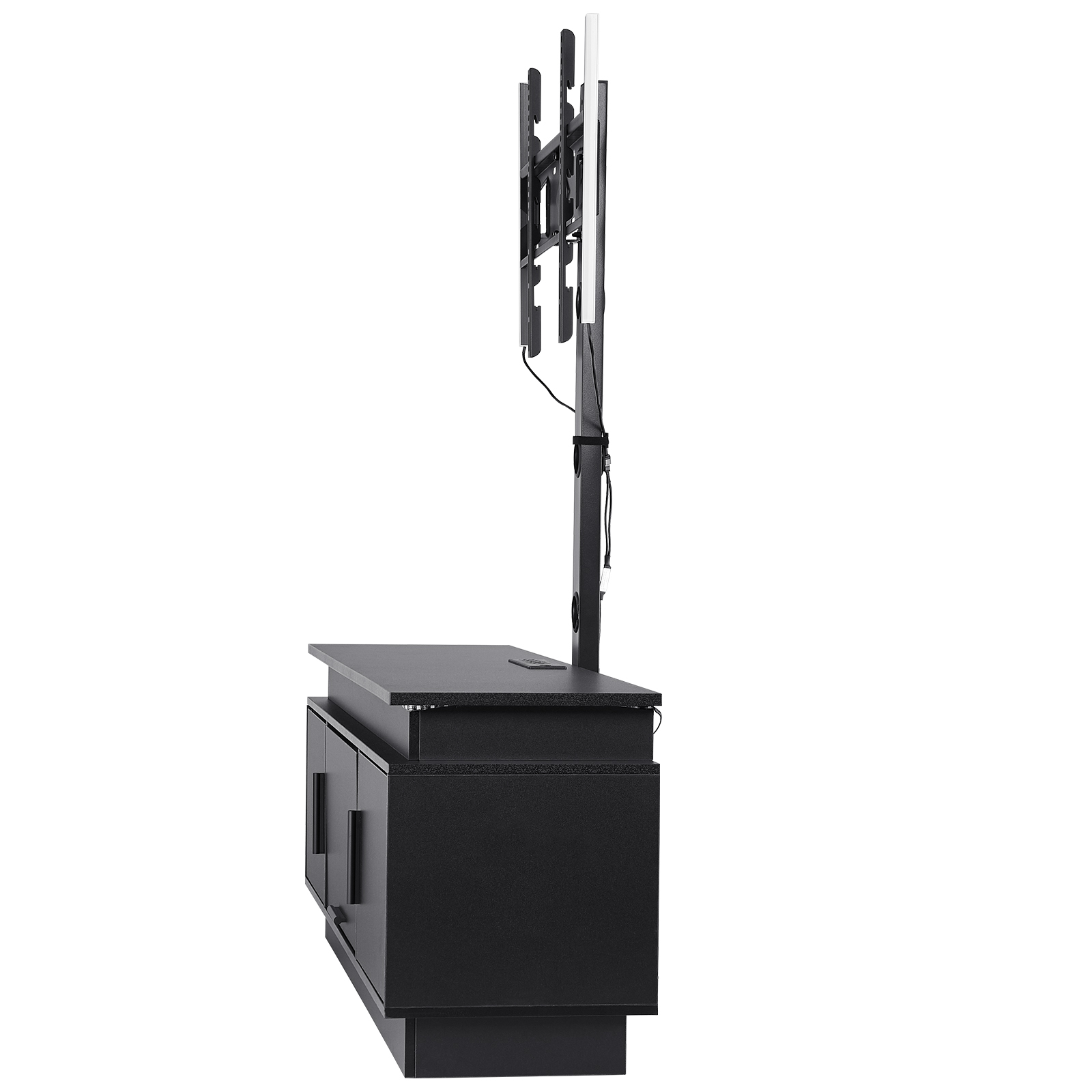 45/48/52/60" TV Stand with Mount for up to 75" TVs w/ Drawer/LED Light/Cabinet