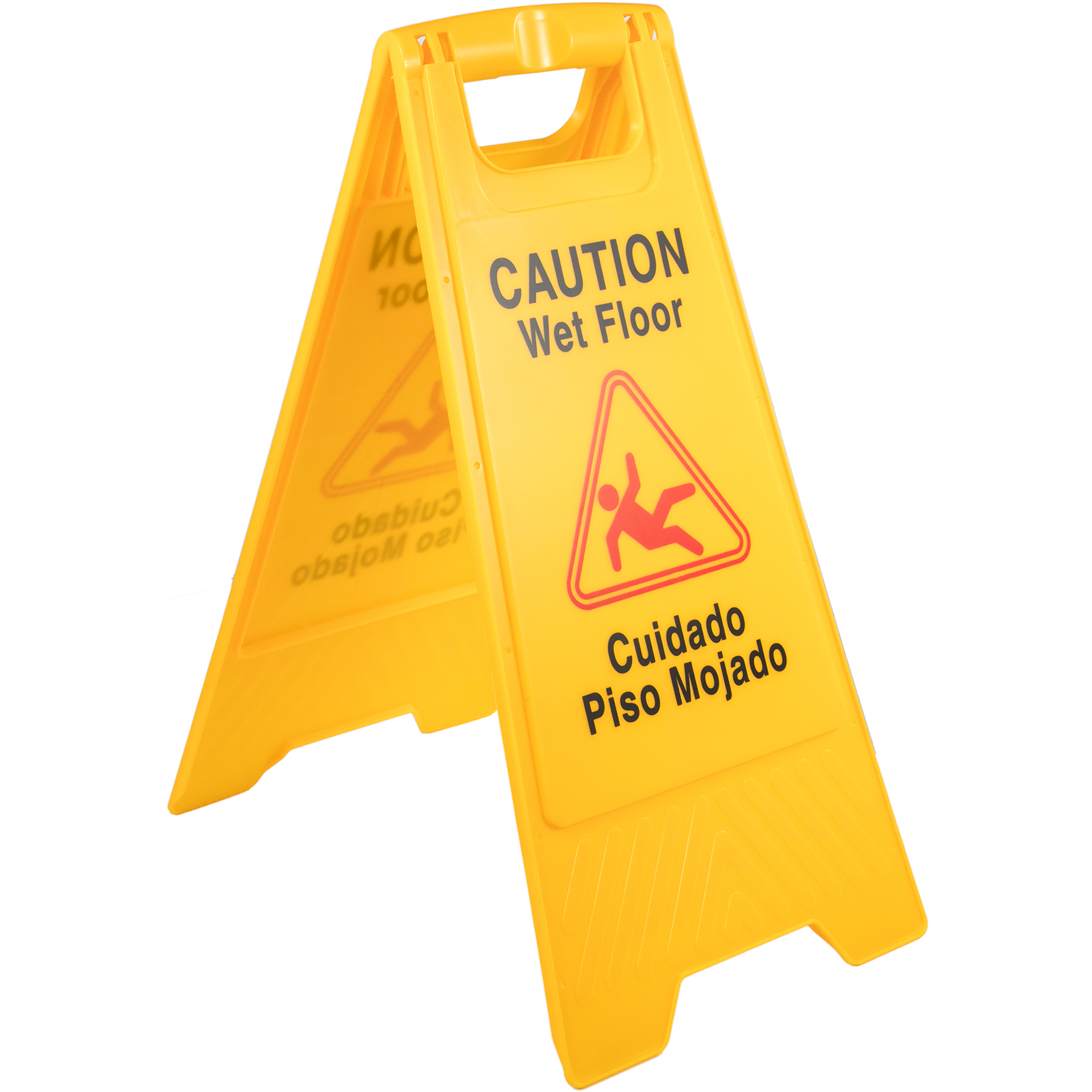 Wet Floor Sign Caution Wet Floor Yellow Floor Wet Sign Double Sided 16 Packs - Picture 11 of 12