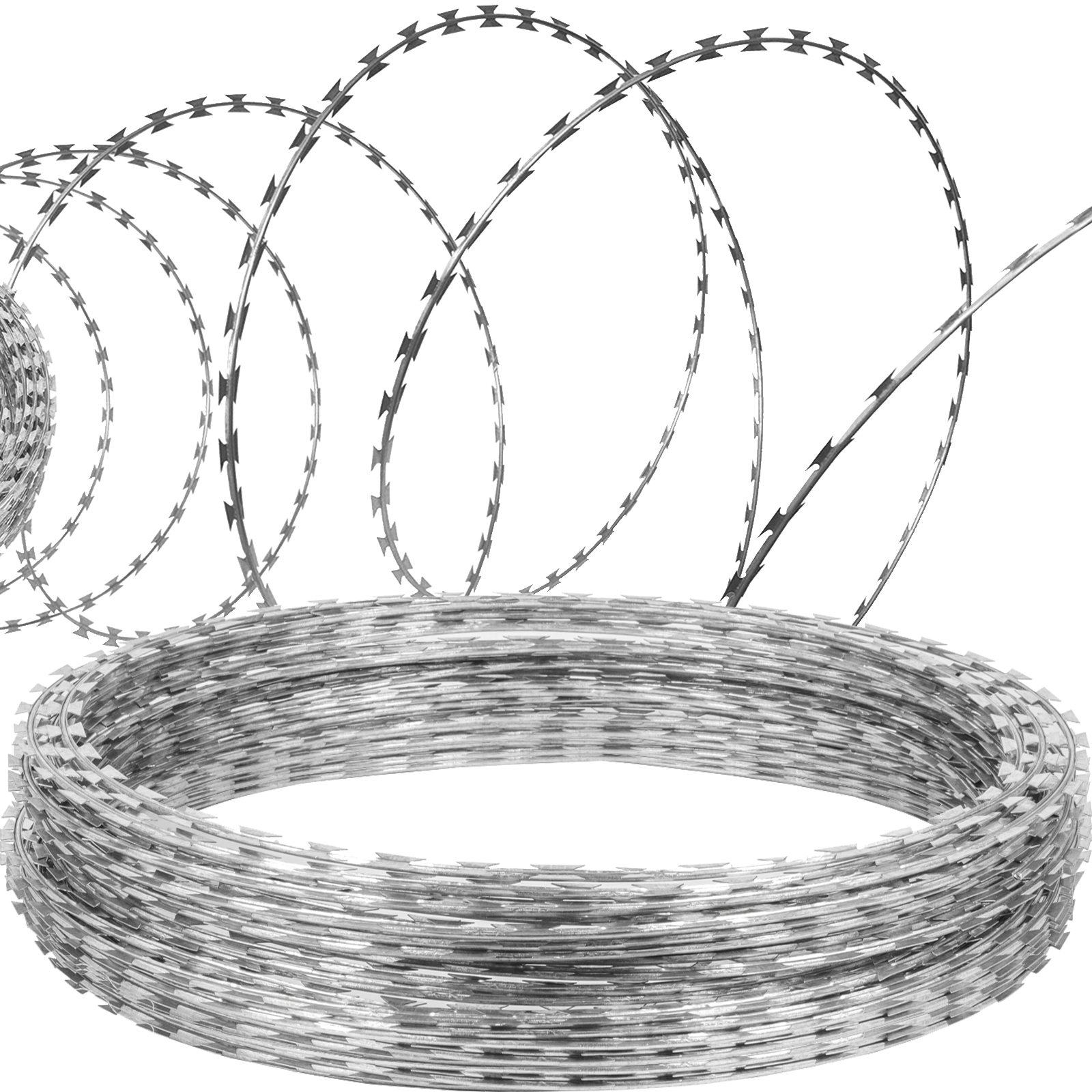 Razor Barbed Tape Wire, Concertina Razor Wire
