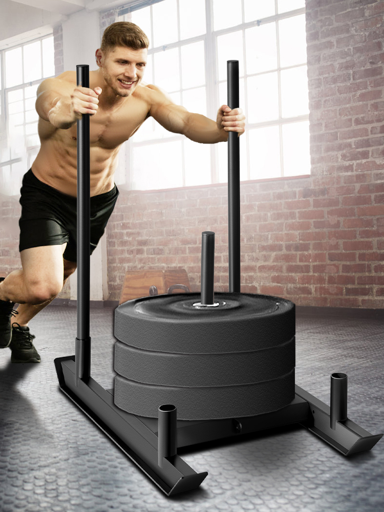 thumbnail image 2 of Weight Power Pull Push Sled – Fitness Strength & Speed Resistant Training Sled – 500 Lb Capacity 2 of 6