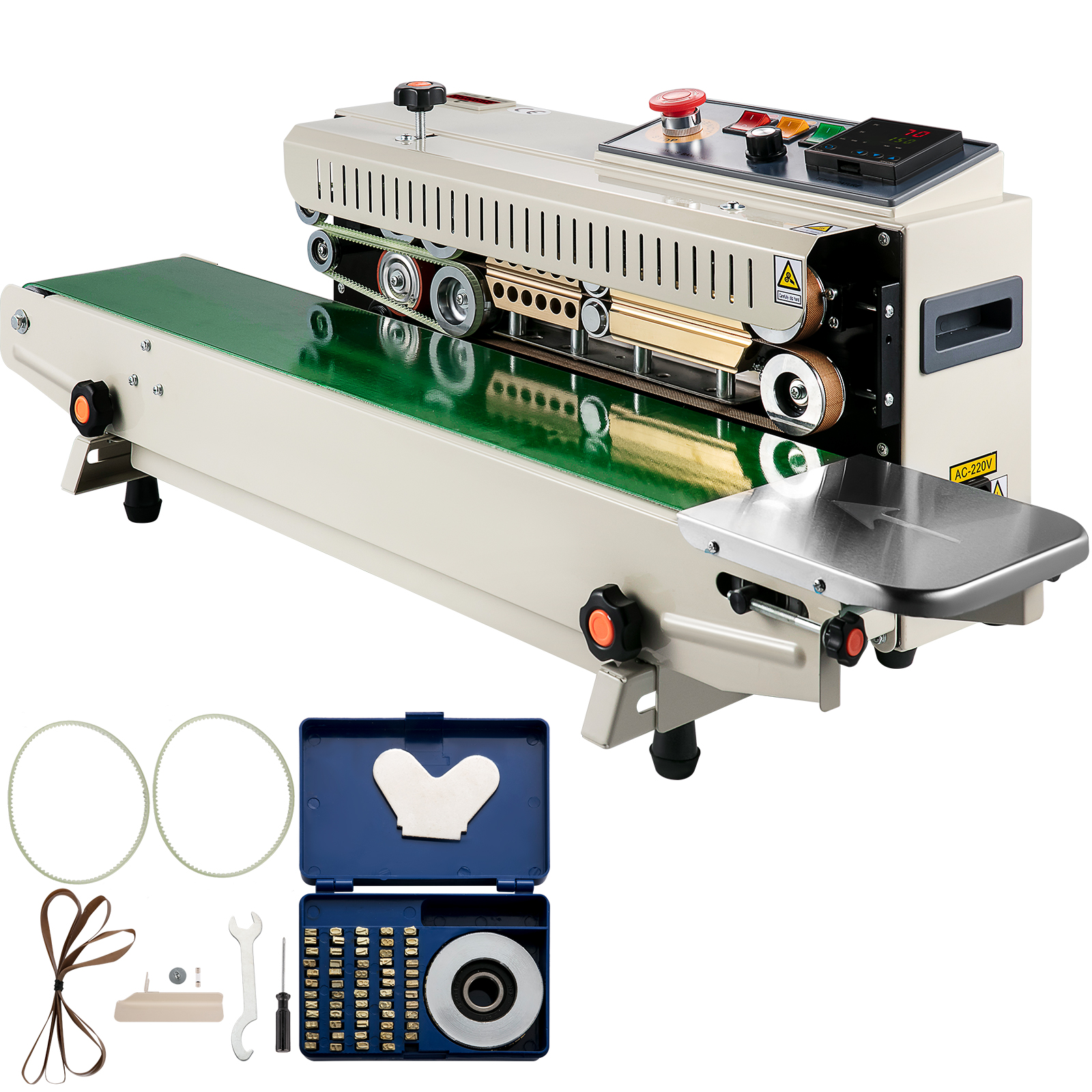 VEVOR Vevor Continuous Bag Band Sealing Machine Band Sealer Machine