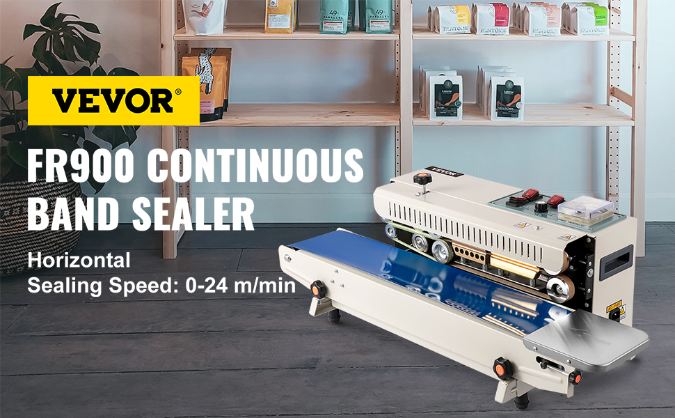 Continuous Band Sealer for High Speed Bag Sealing