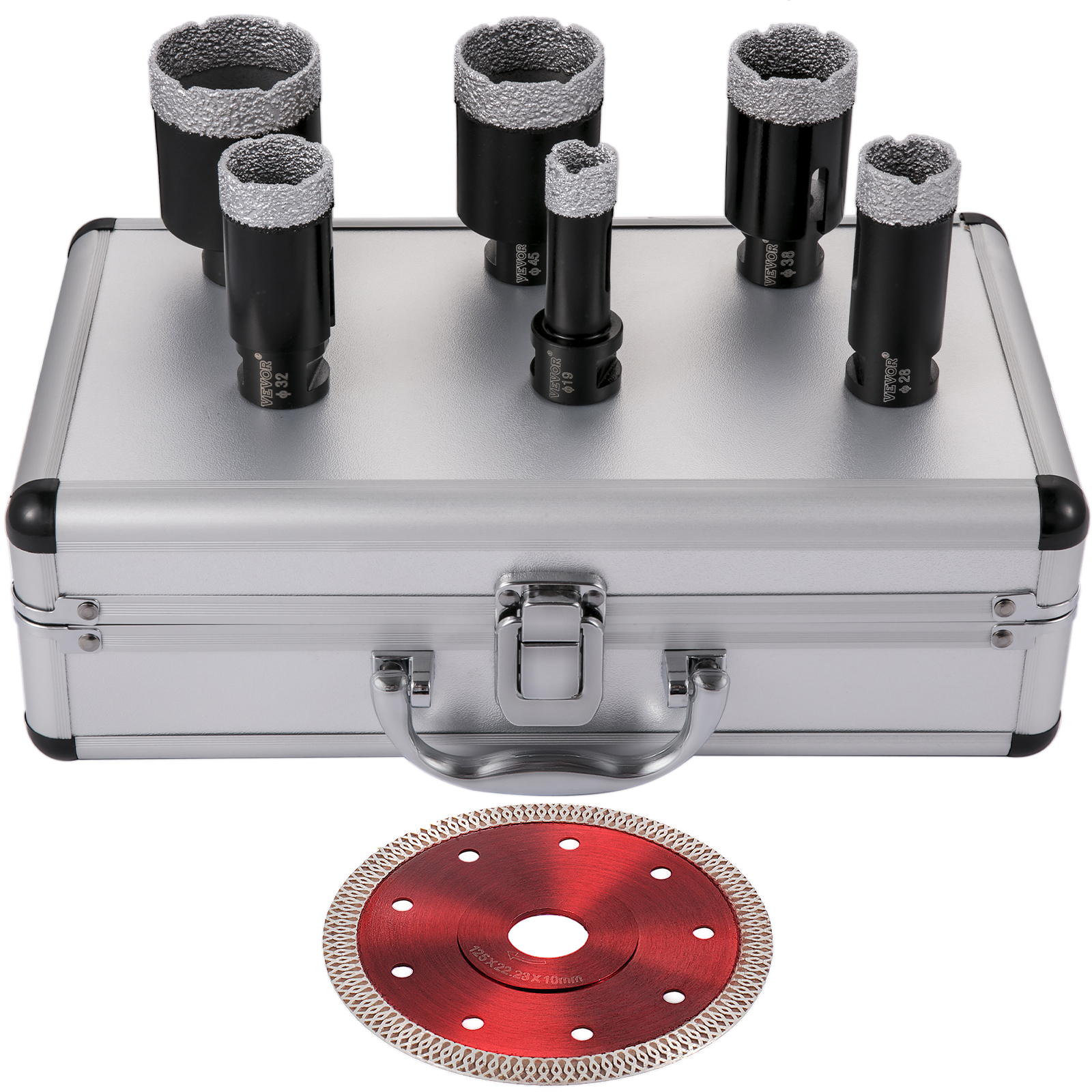 diamond drill bits,10 pcs,brazing