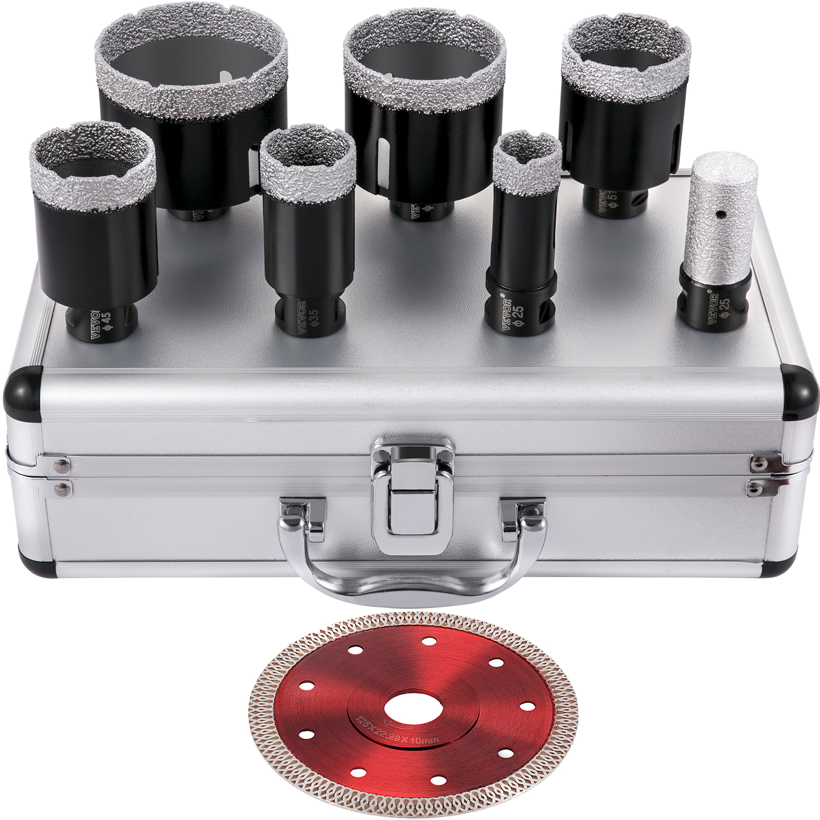 diamond drill bits,10 pcs,brazing