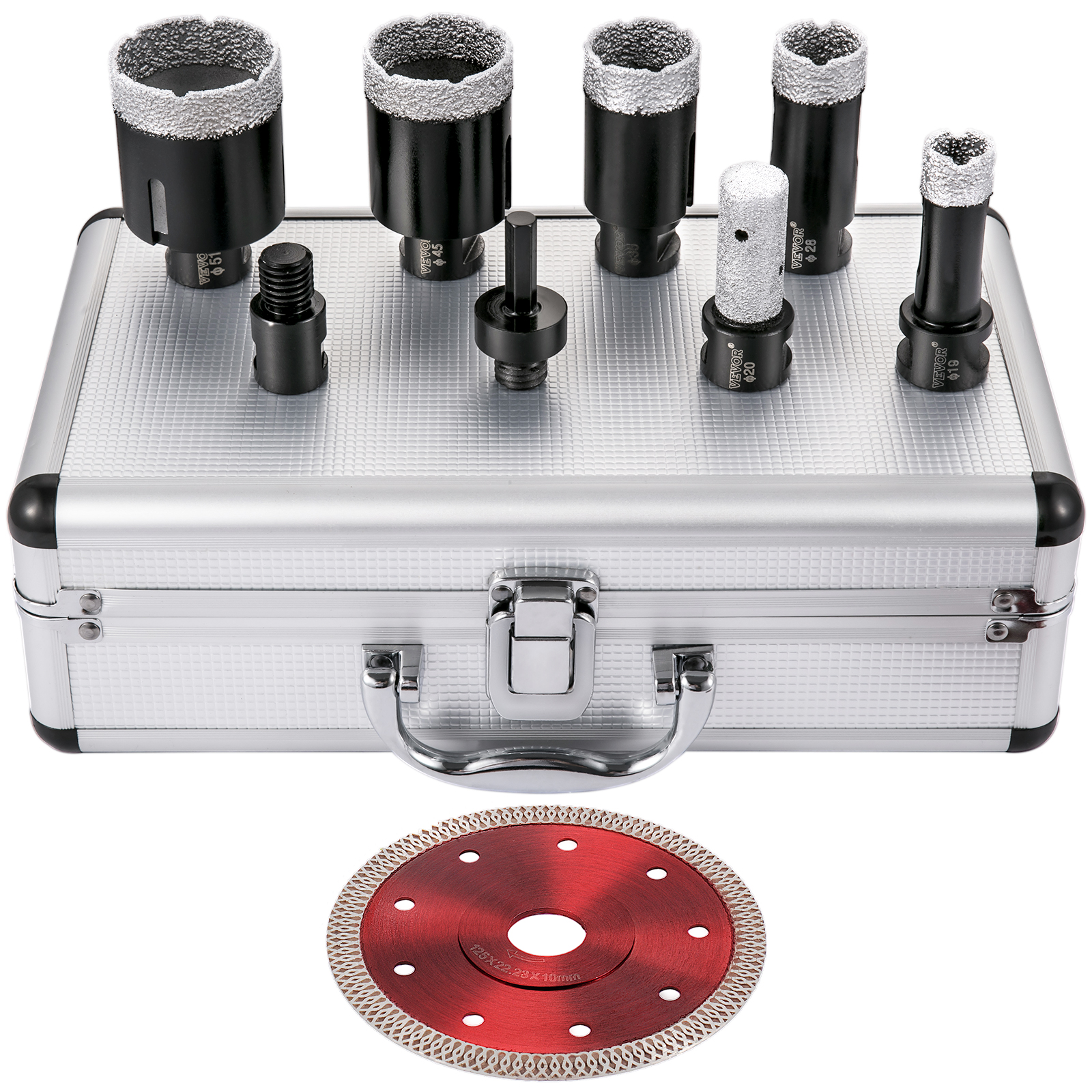 diamond drill bits,10 pcs,brazing