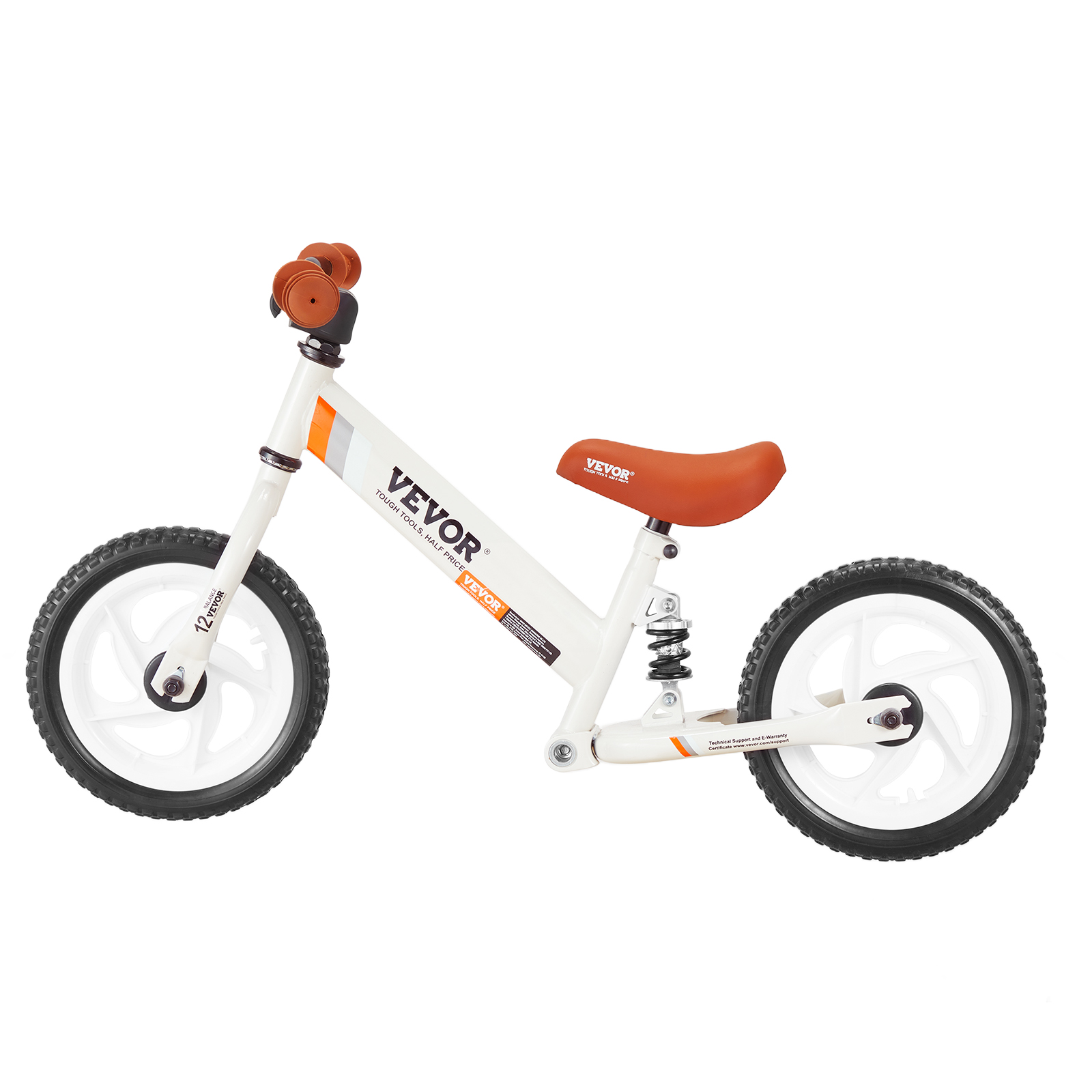 VEVOR Toddler Balance Bike Carbon Steel Balance Bicycle for 1-5 Years Boys Girls