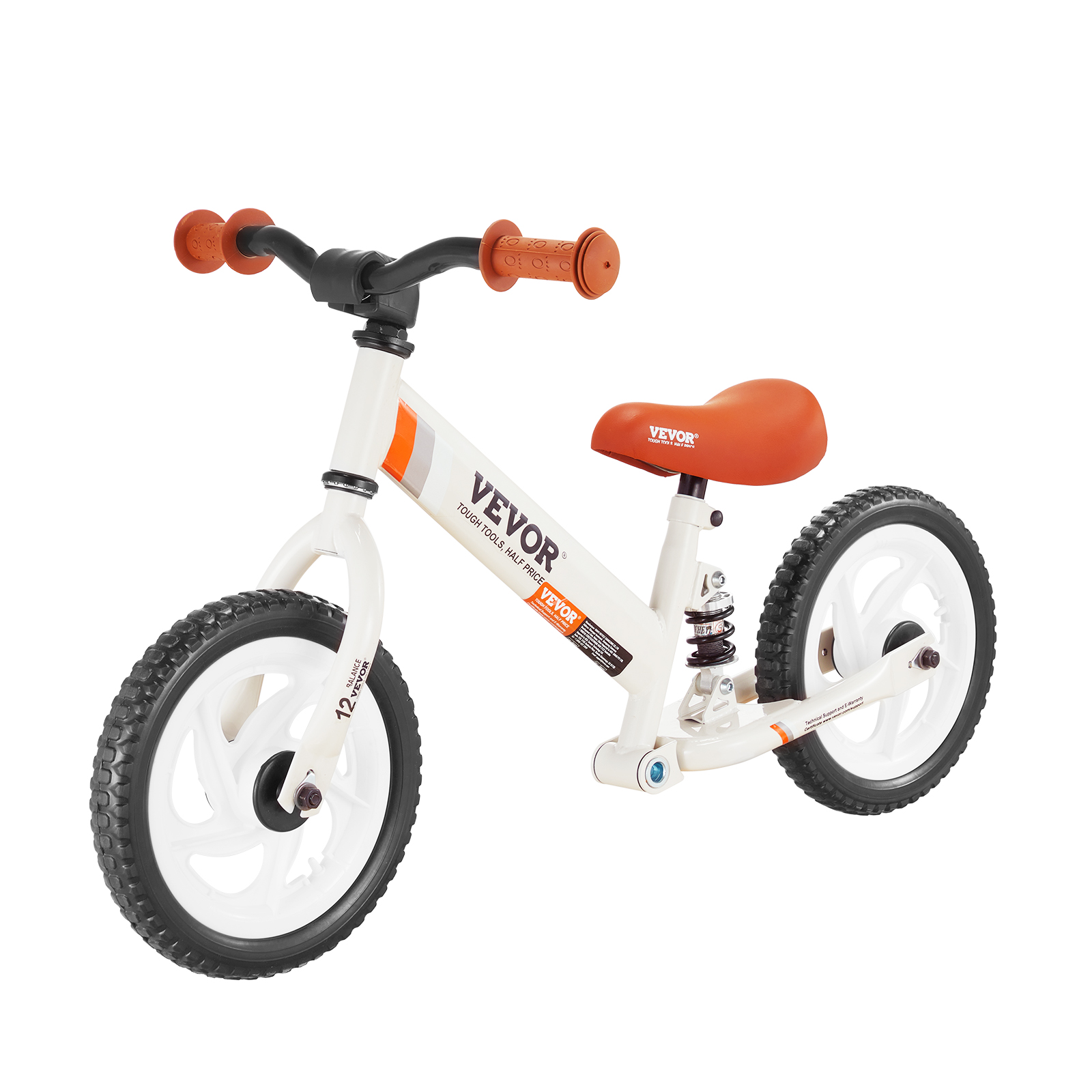 VEVOR Toddler Balance Bike Carbon Steel Balance Bicycle for 1-5 Years Boys Girls