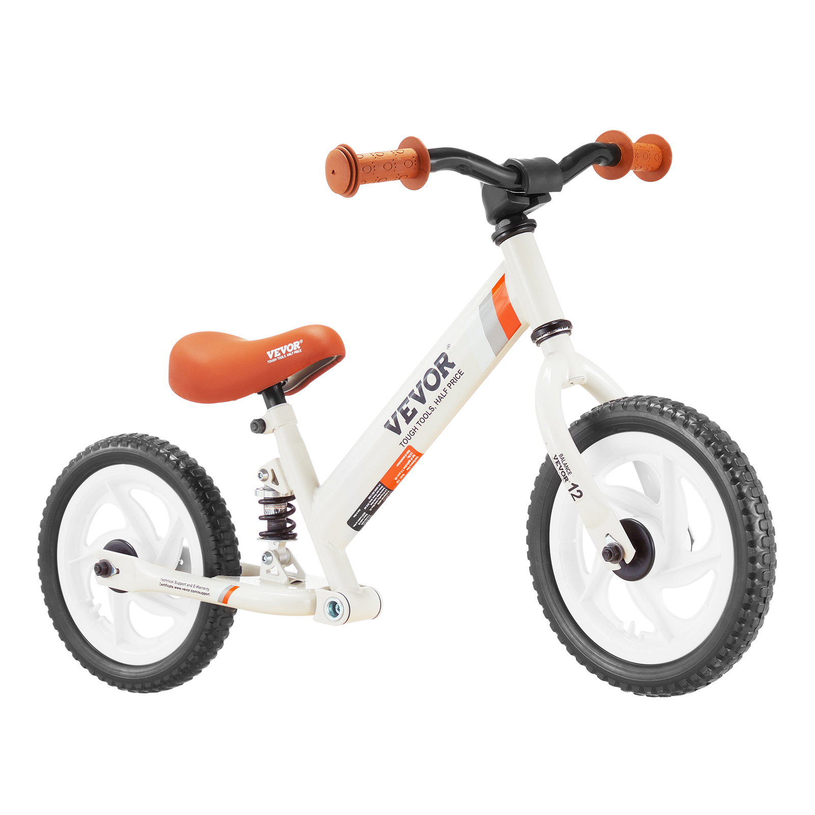 VEVOR Toddler Balance Bike Carbon Steel Balance Bicycle for 1-5 Years Boys Girls