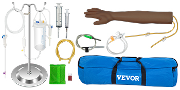 Iv practice arm kit,PVC,dark skin