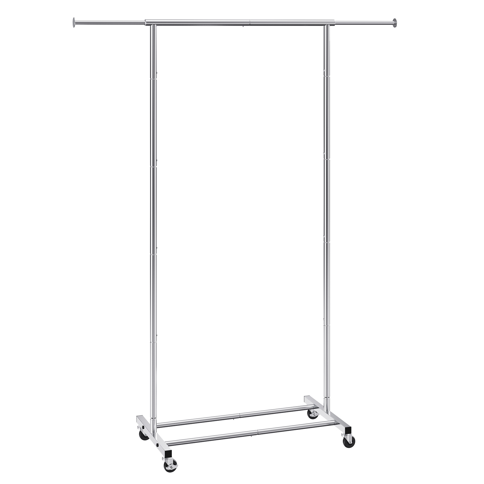 VEVOR Clothes Rack with Wheels Heavy Duty Clothing Garment Rack with ...