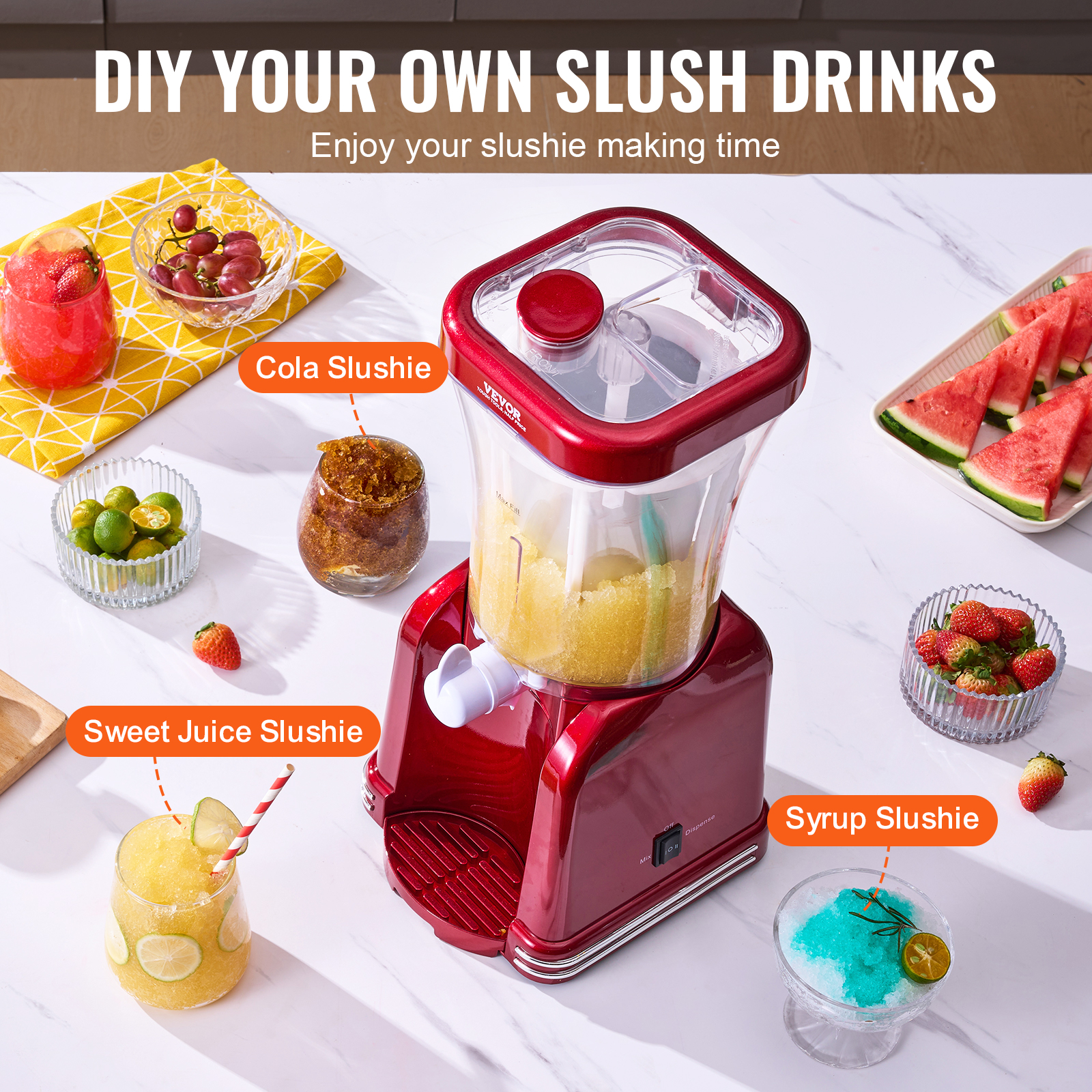 32/34oz Slushy Machine Margarita Slushie Maker Smoothie Frozen Drink Maker Home - Picture 5 of 26
