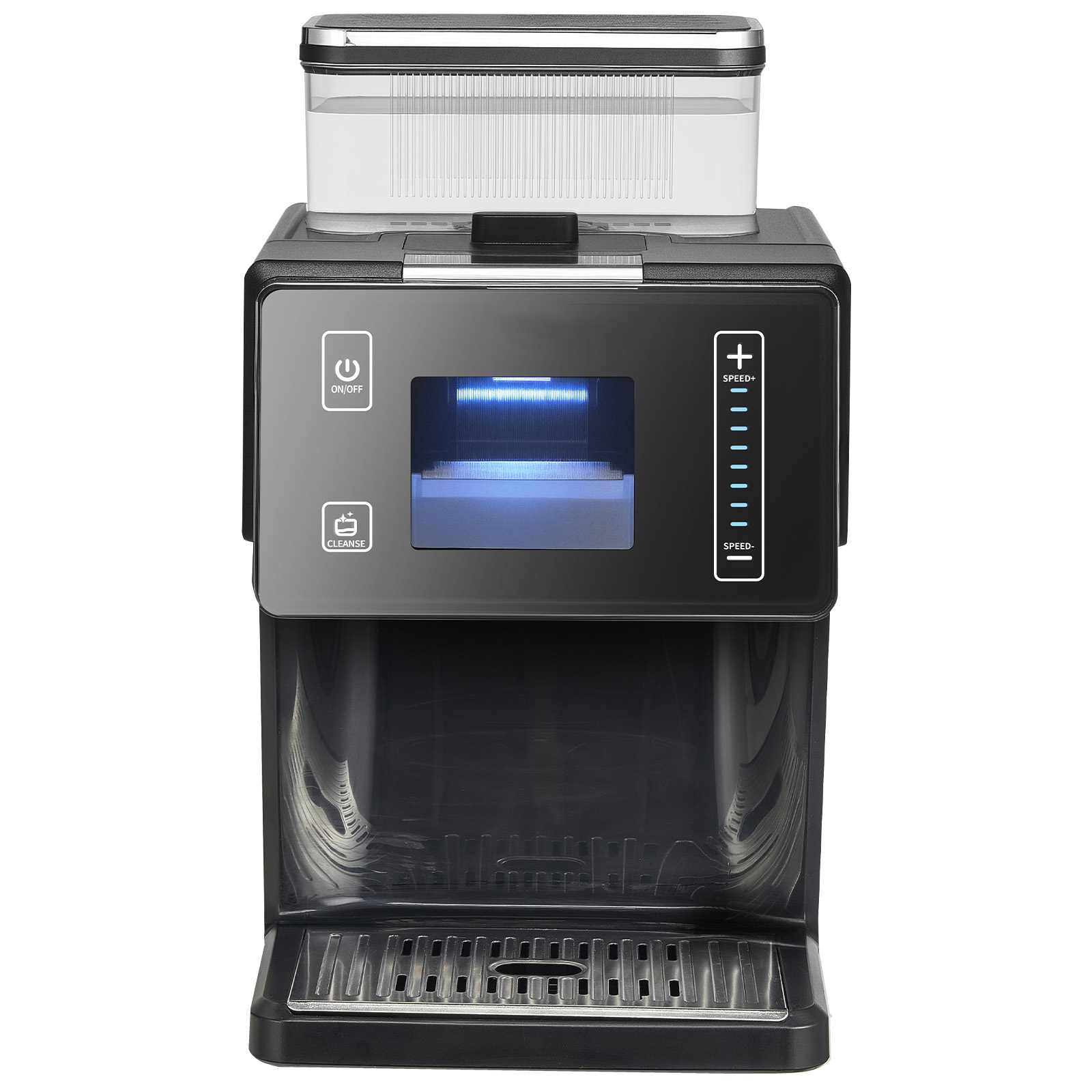 Uimoso Snowflake Ice Maker 20/40/60/80kg/24H Shaved Ice Slushie Beverage Machine