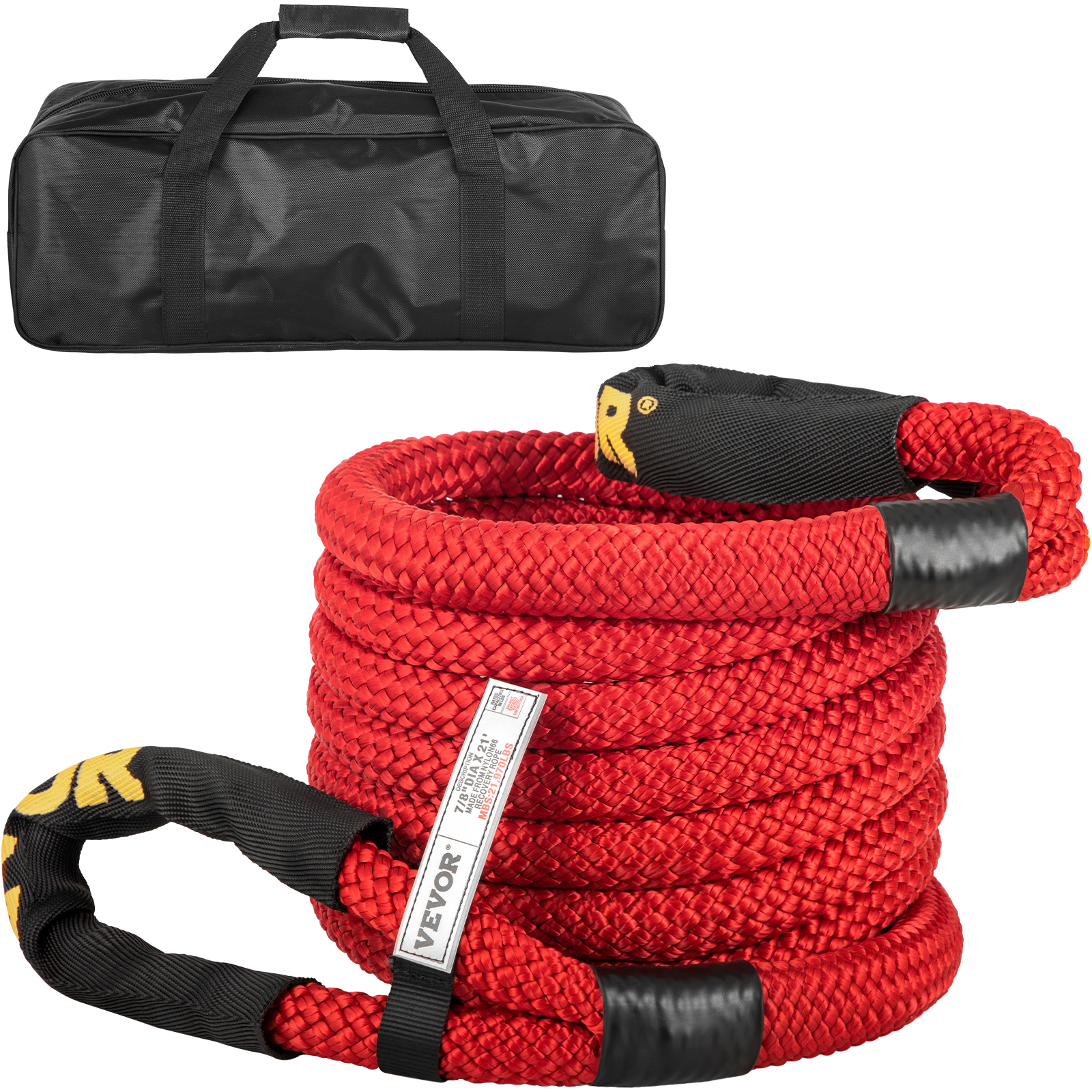 recovery rope,52300 LBS,black