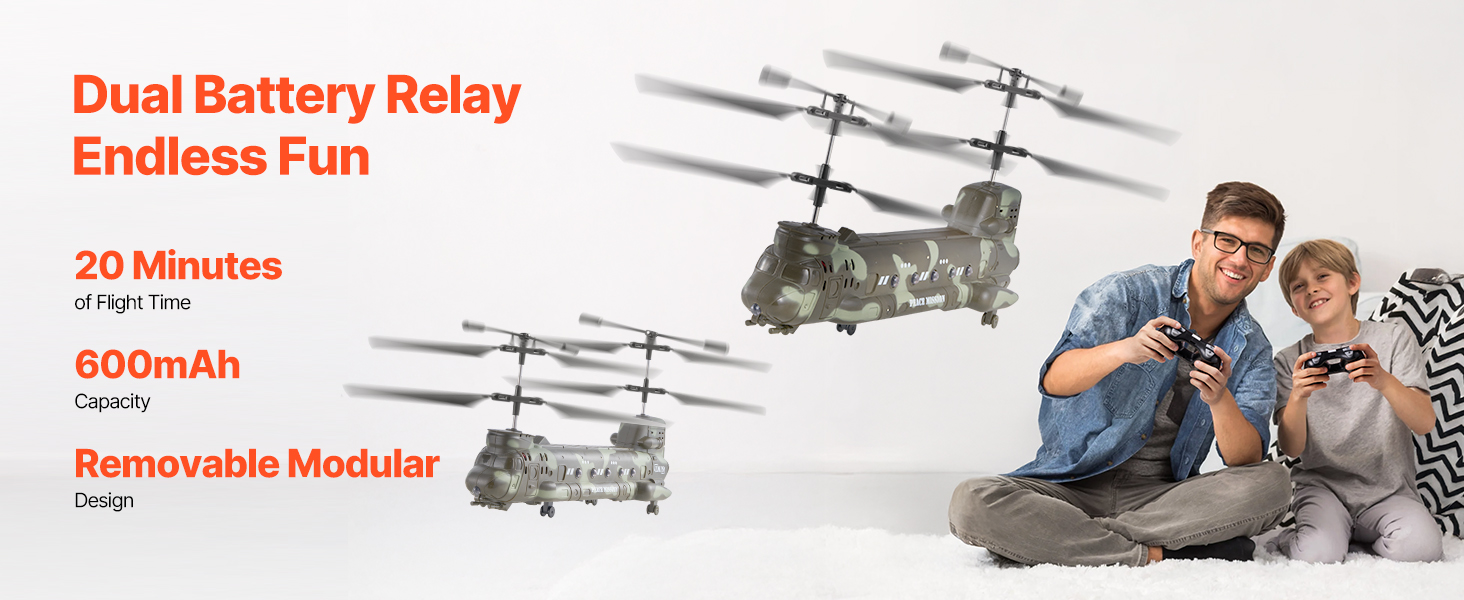 RC-helikopter batterimodul