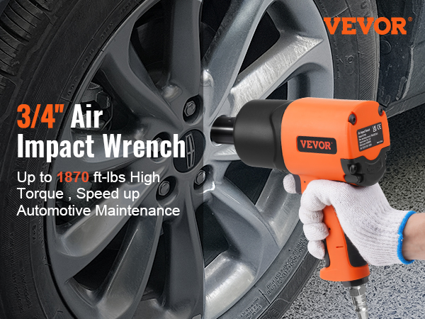 Air Impact Wrench,3/4