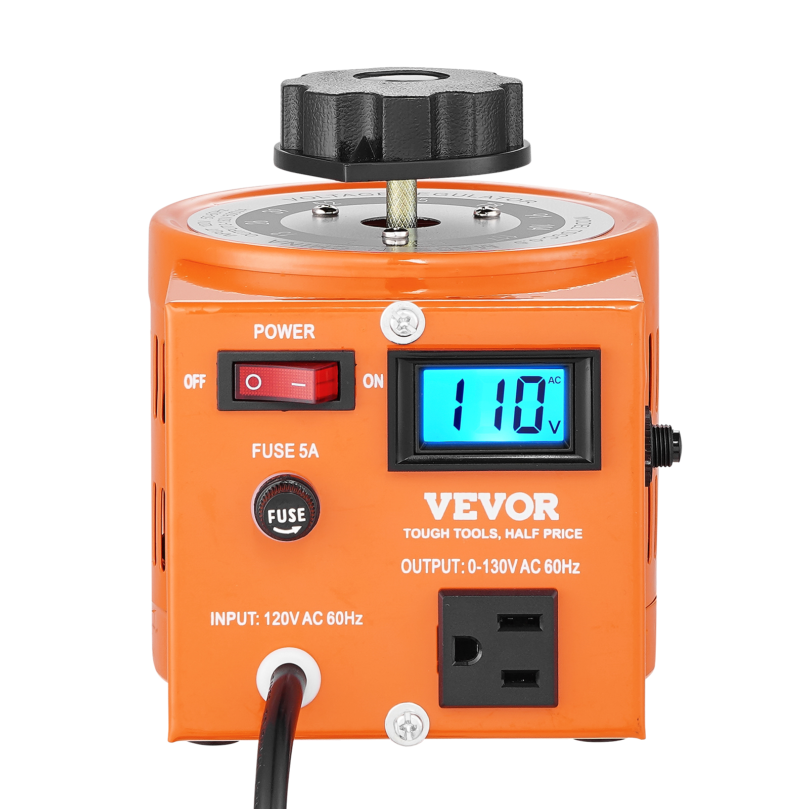 2000/1000/500VA Variable Voltage Transformer 15.3/7.69/3.84A 0-130V - Picture 48 of 74