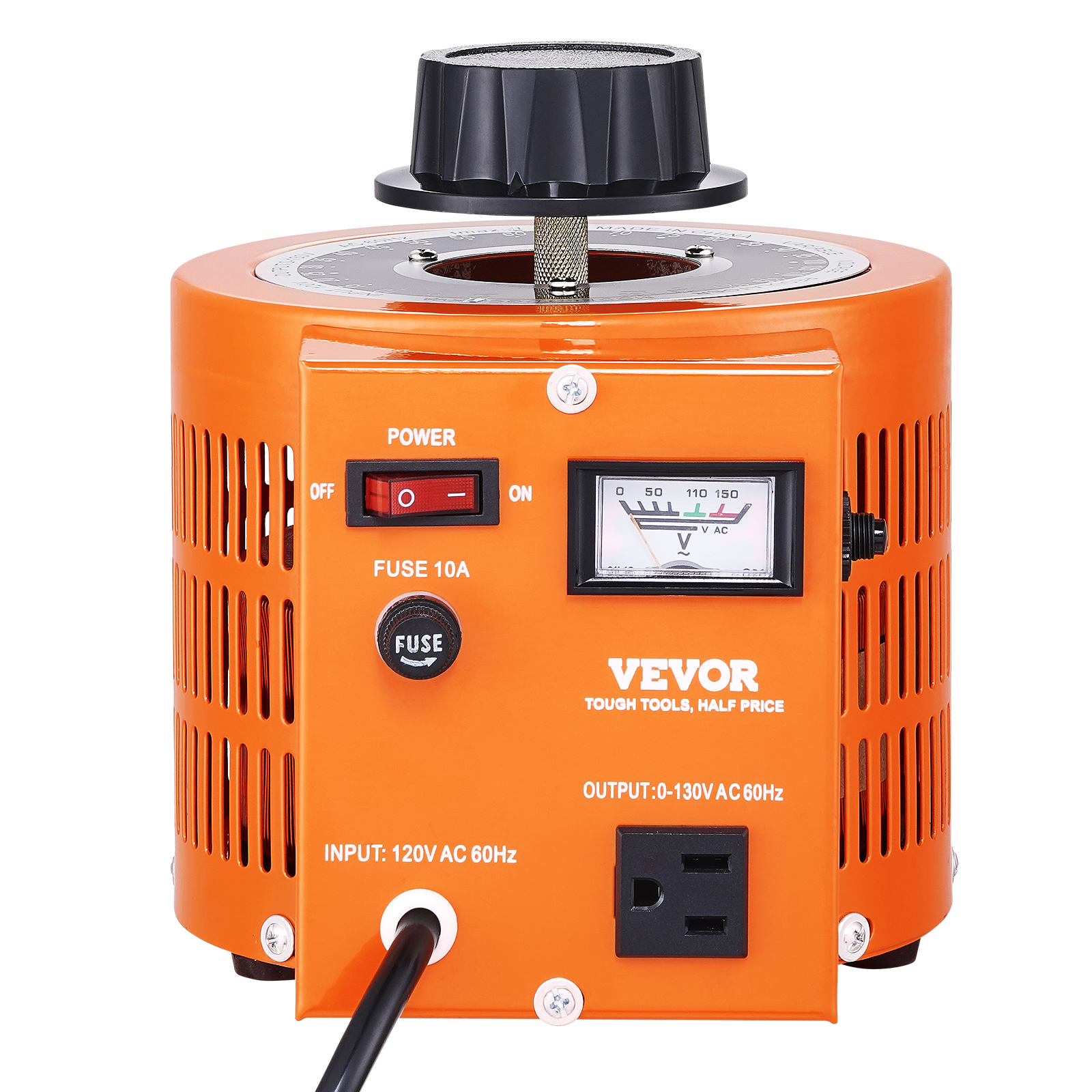 2000/1000/500VA Variable Voltage Transformer 15.3/7.69/3.84A 0-130V - Picture 24 of 74