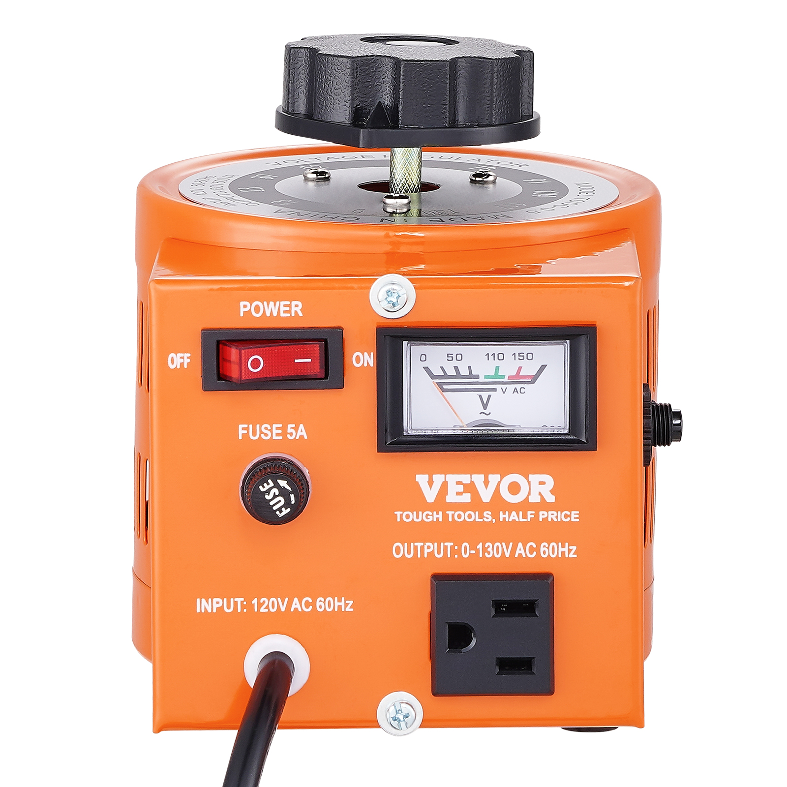 2000/1000/500VA Variable Voltage Transformer 15.3/7.69/3.84A 0-130V - Picture 60 of 74