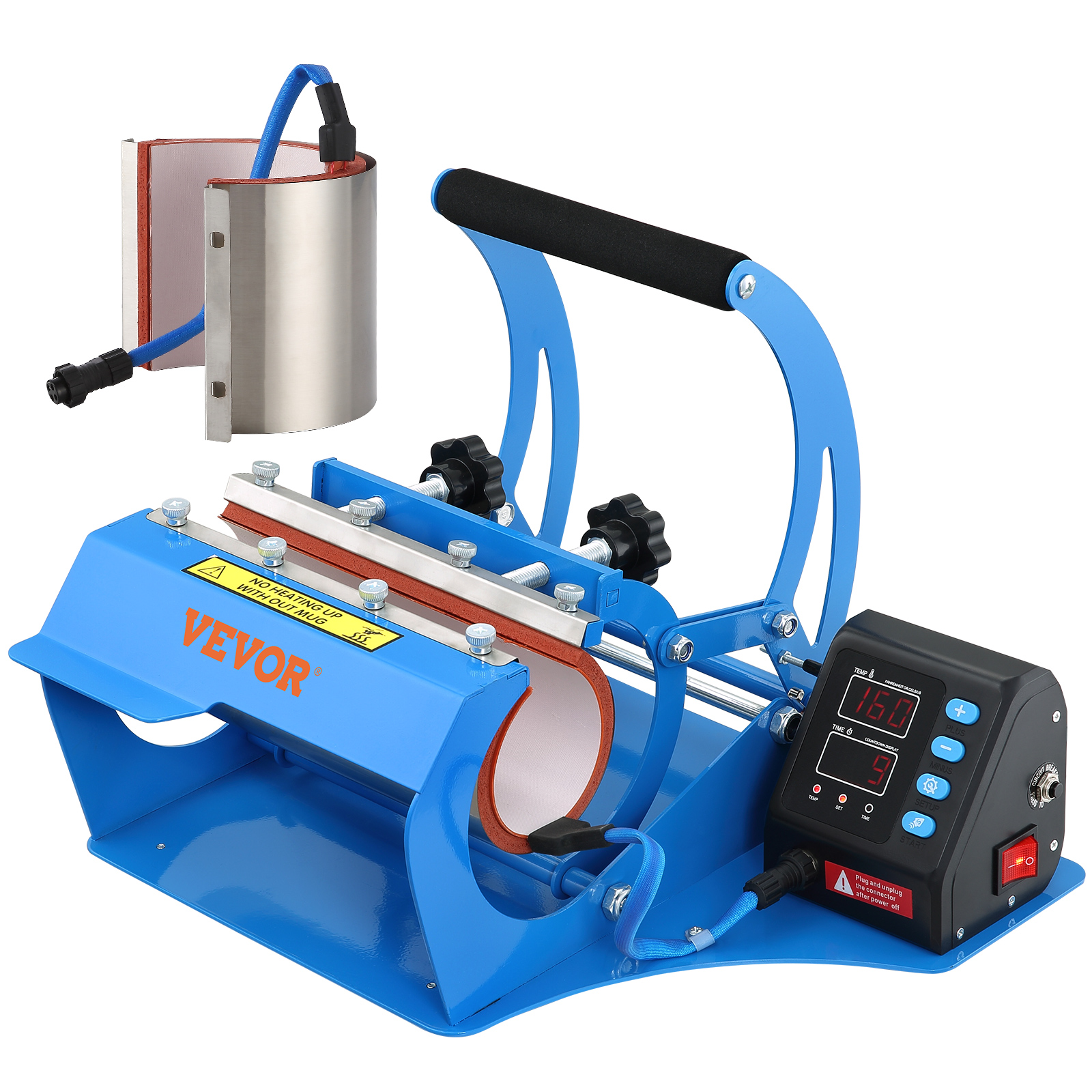 I-TRANSFER Mug Heat Press 30oz LED Digital controller DIY Sublimation Press  Machine with Detachable Transfer Sublimation Mats - AliExpress