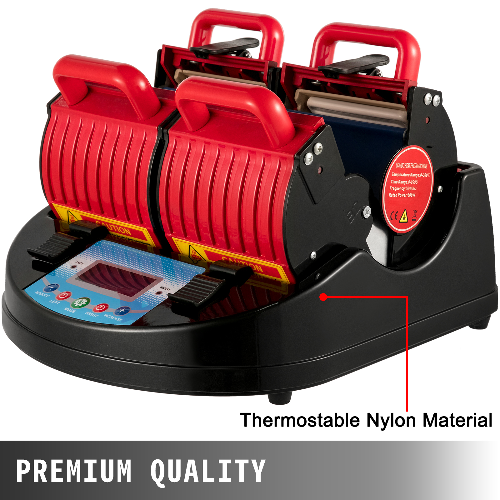 5 In 1 Heat Press 15 X 15 Digital Clamshell Sublimation for DIY