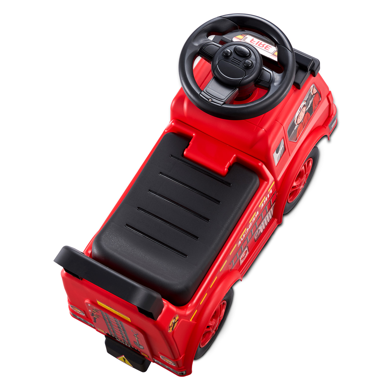 Porteur Auto Enfants 19 à 36 Mois, Voiture à Pousser pour Tout-petits, Charge 25 kg, avec Garde-corps, Poignée, Rangement sous Siège, Développement Musculaire et Équilibre, pour Garçons, Filles | FR