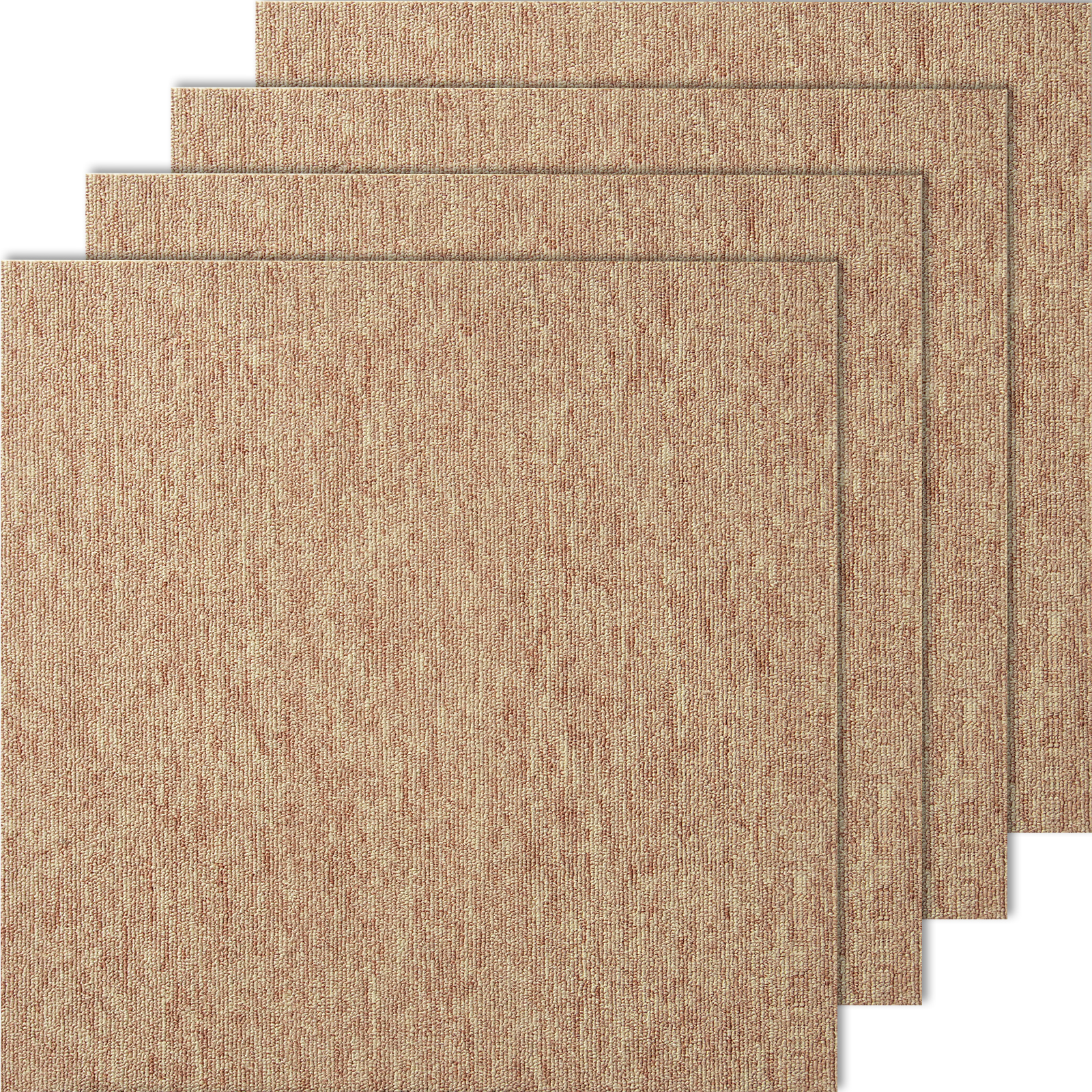 VEVOR Carpet Tile Floor 12/16/20/24 pcs Squares w/Padding Attached 20x20/24x24in - Picture 15 of 62