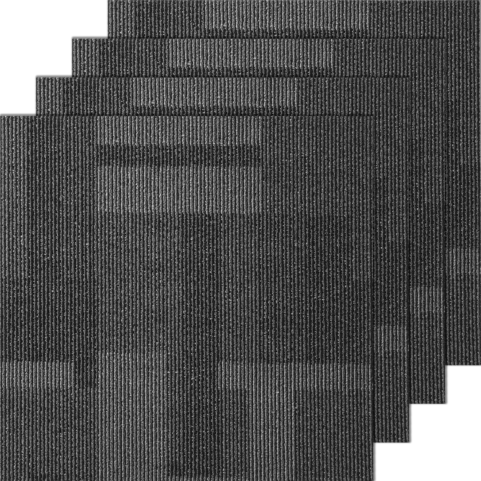 VEVOR Carpet Tile Floor 12/16/20/24 pcs Squares w/Padding Attached 20x20/24x24in - Picture 39 of 62