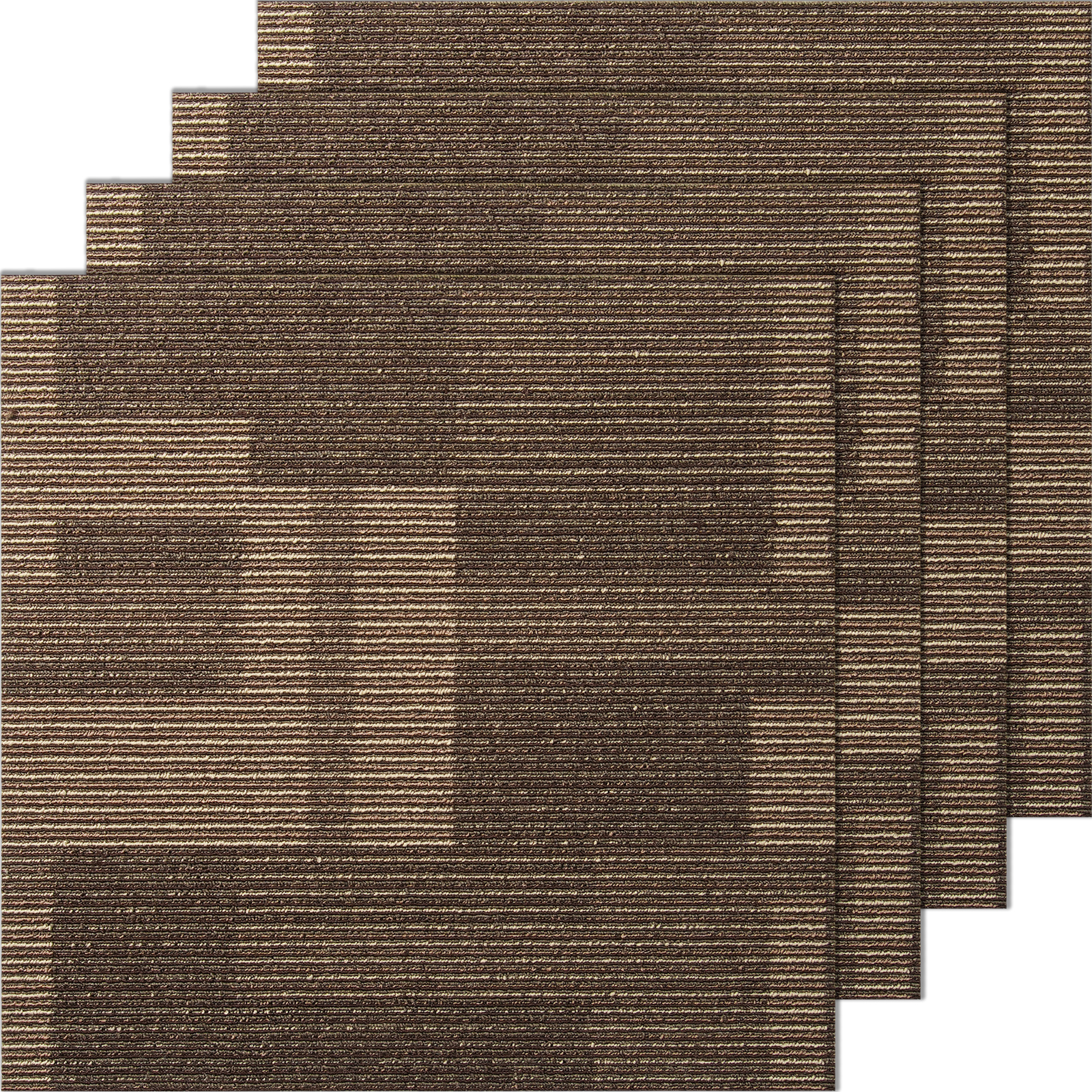 VEVOR Carpet Tile Floor 12/16/20/24 pcs Squares w/Padding Attached 20x20/24x24in - Picture 51 of 62
