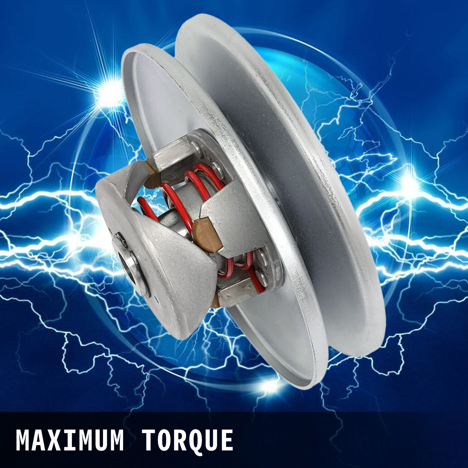 VEVOR Torque Converter 47HP Go Kart Clutch 1Inch Replaces Comet TAV2