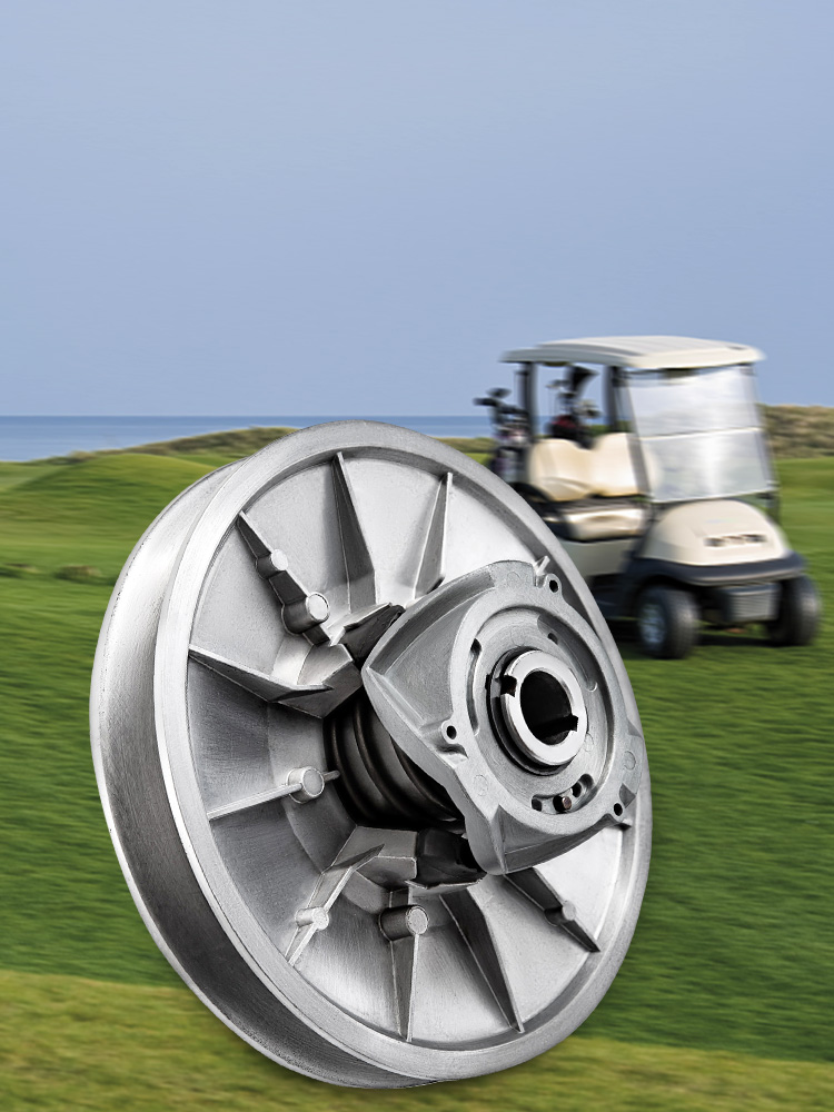 VEVOR Golf Cart High Torque Driven Clutch for Club Car DS & Precedent 1997 to Up Club Car 4-Cycle Gas Golf Cart Model, Silver