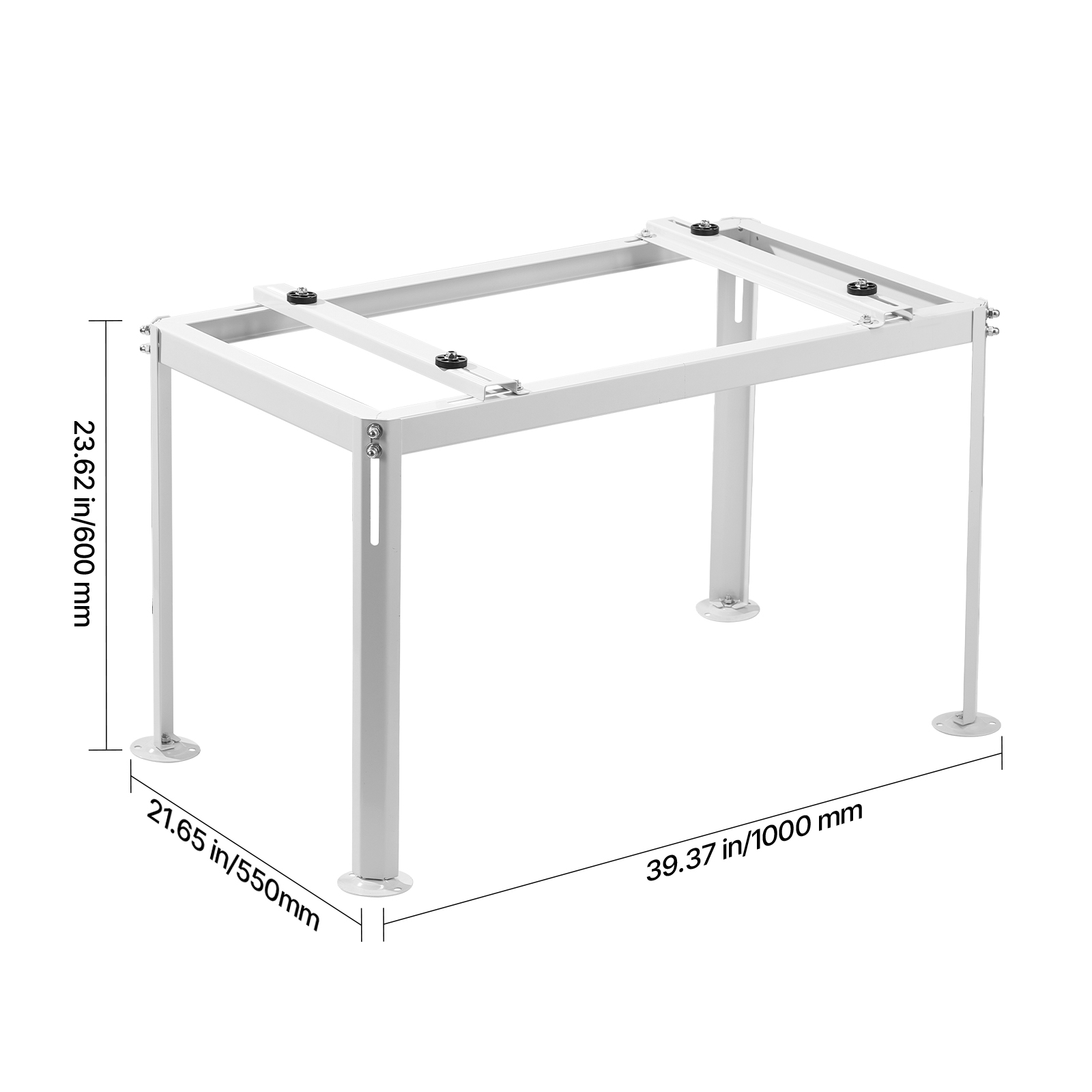 Split Ac Unit Base Stand VEVOR Mini Split Ground Stand, Adjustable Anti-Vibration Mini Split ...