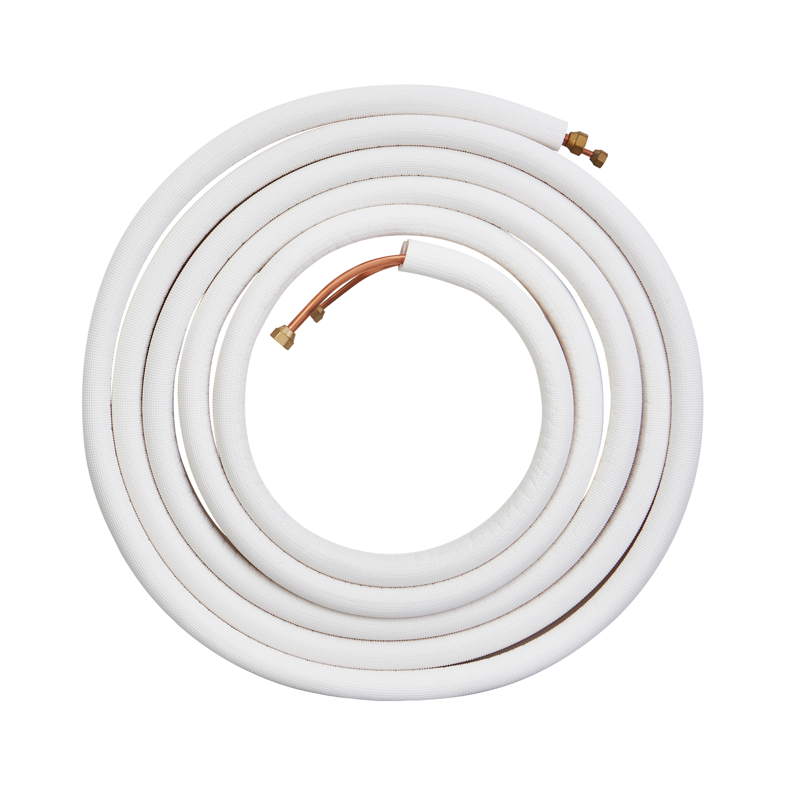 Mini Split Ductless Line Set Insulated Kit Copper Tubing AC 16/25/50ft - Picture 109 of 123
