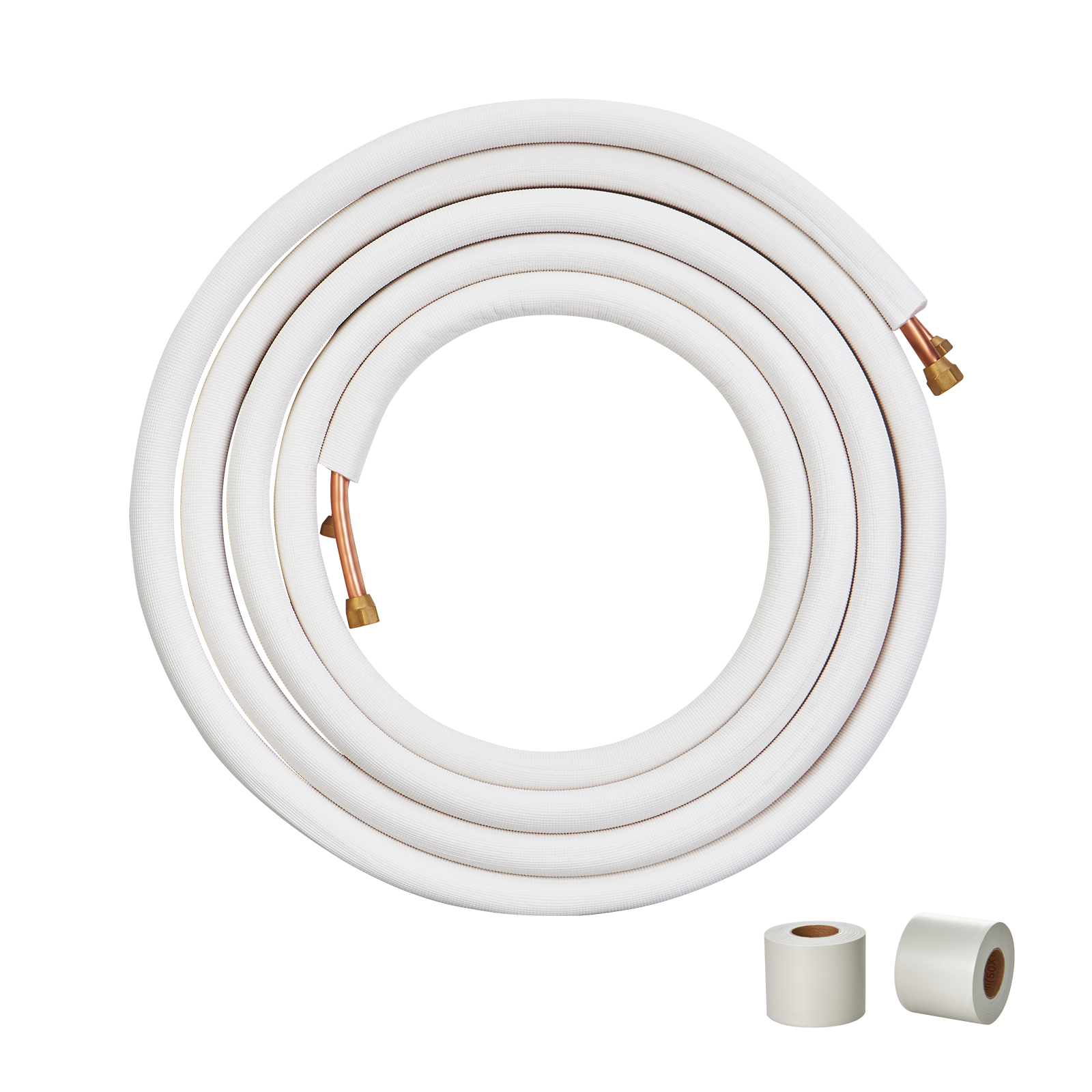 Mini Split Ductless Line Set Insulated Kit Copper Tubing AC 16/25/50ft - Picture 91 of 123