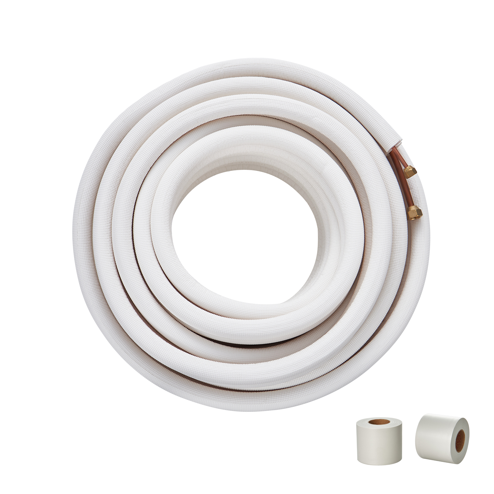 Mini Split Ductless Line Set Insulated Kit Copper Tubing AC 16/25/50ft - Picture 69 of 123