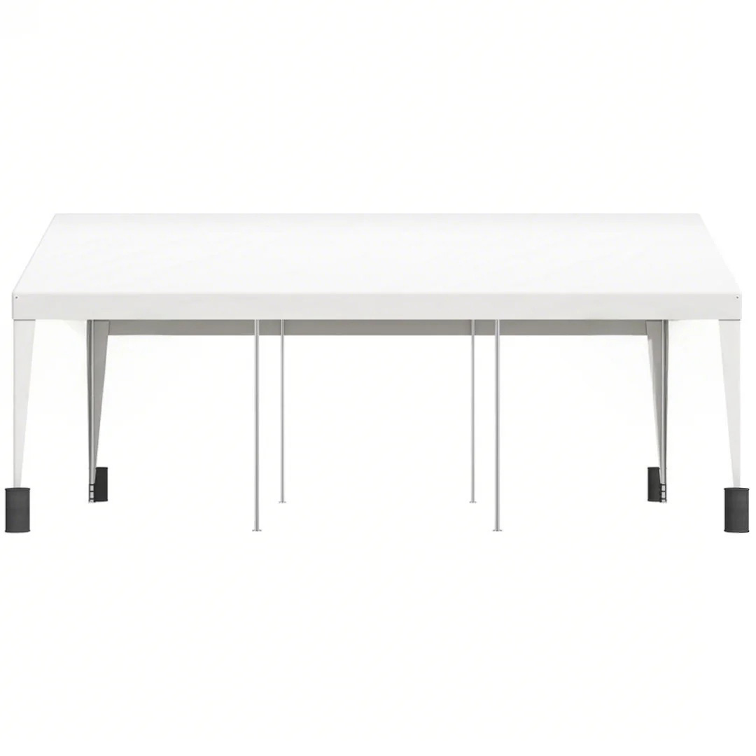 Carport Car Canopy Garage Shelter Tent 10/12x20FT 8 Legs Sidewalls&Windows - Picture 65 of 67