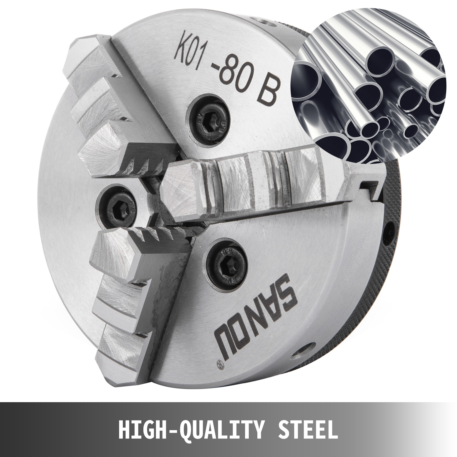 MANDRINO AUTOCENTRANTE DI PRECISIONE 3+3+3 GRIFFE - M075A/250