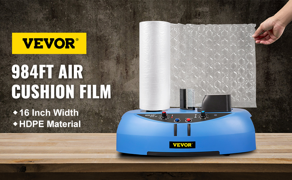 Air cushion film,984ft/300m,HDPE Material