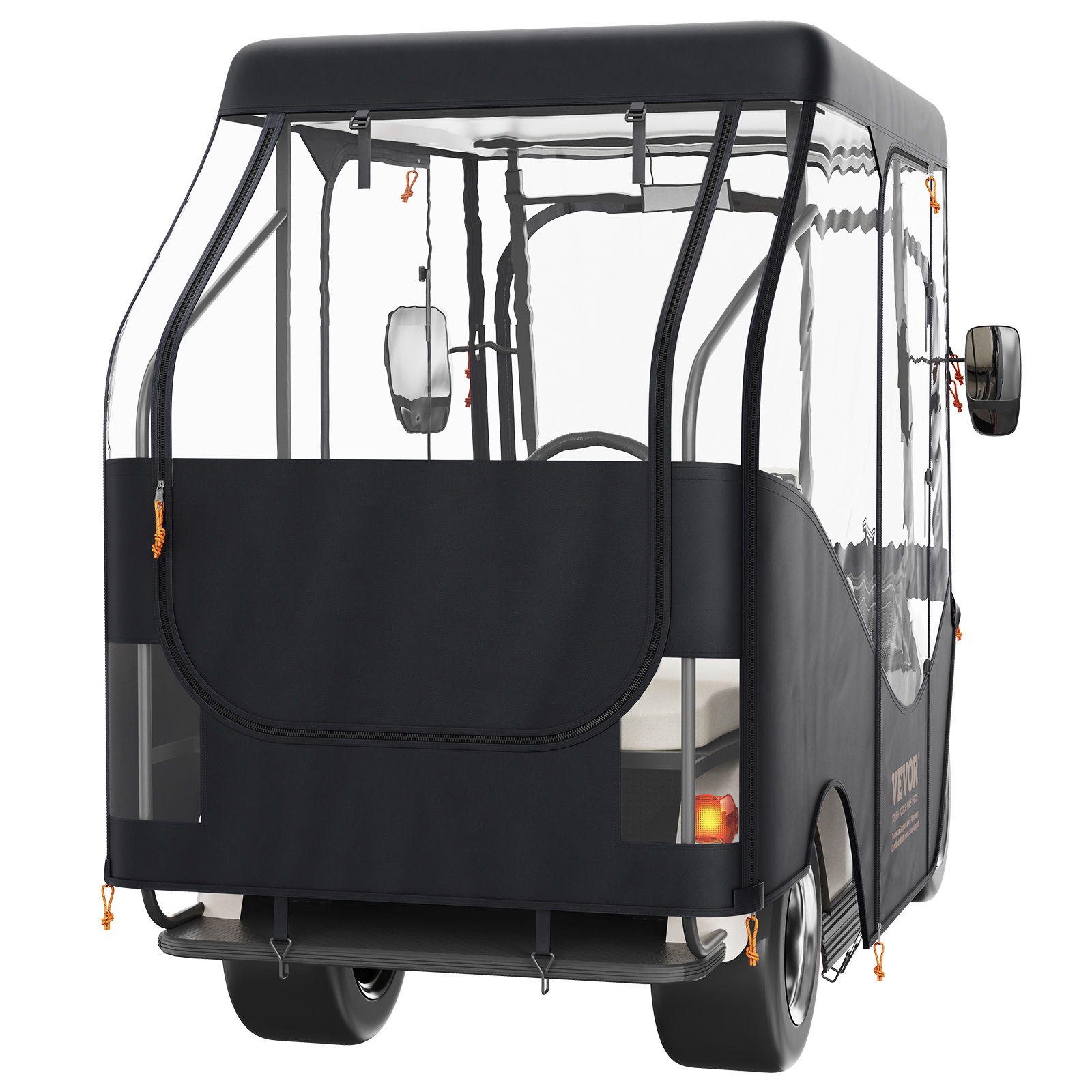 4/2 Passenger Golf Cart Cover 600D/420D Polyester Waterproof Cover - Picture 48 of 62