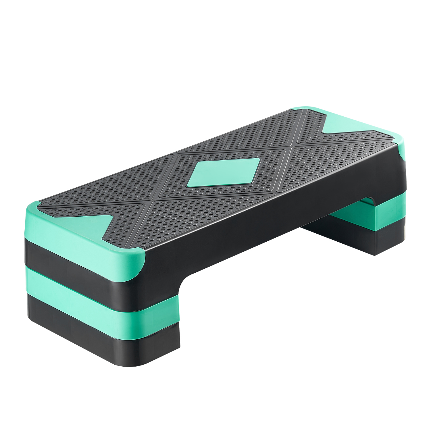 Uimoso Adjustable Aerobic Step Platform with 4 Risers for Fitness Workouts