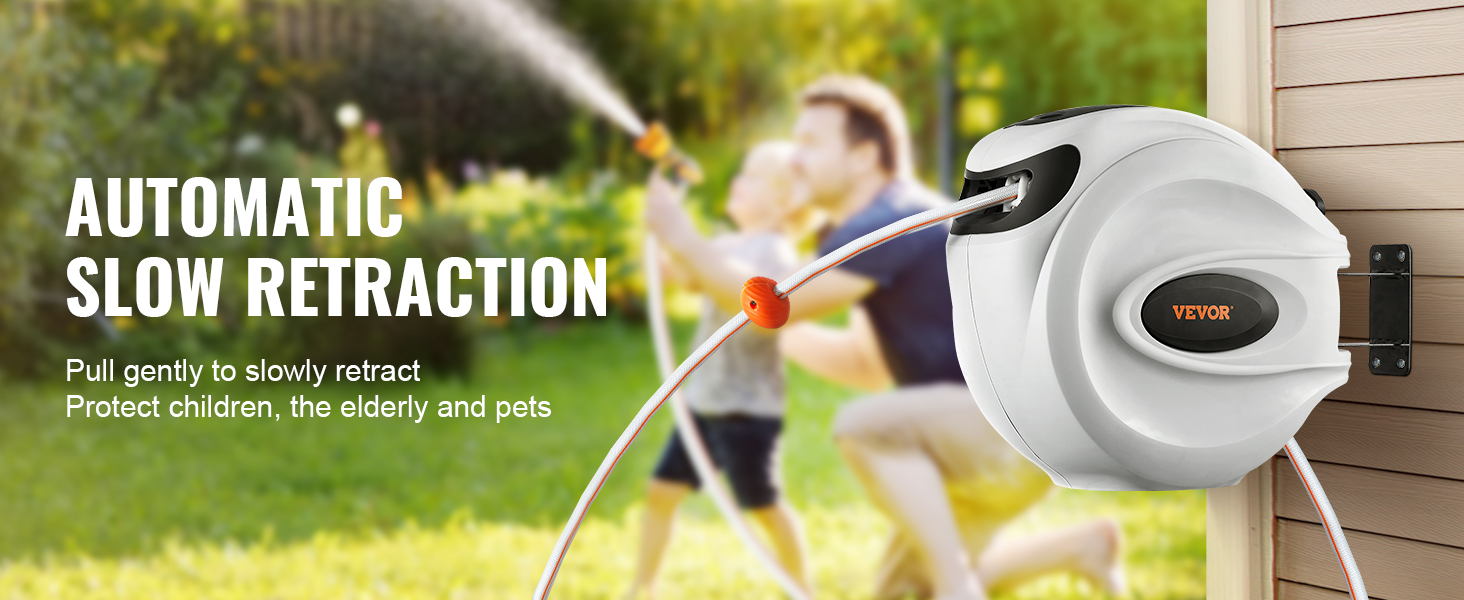 Wall Mounted Garden Hose Reel