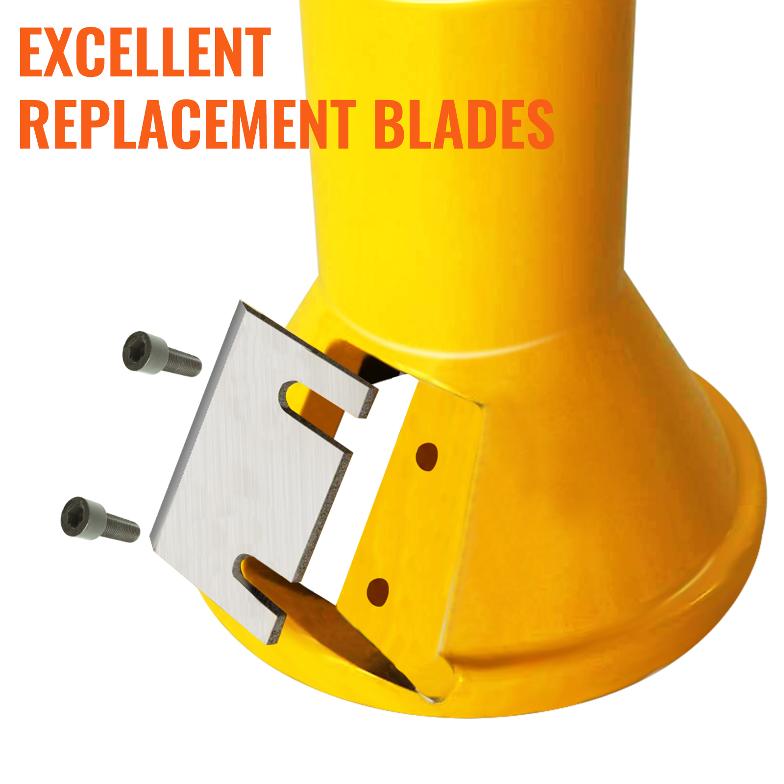 VEVOR Tenon Cutter, 1"/25.4mm & 2"/50.8mm Diameter, with Dual Straight