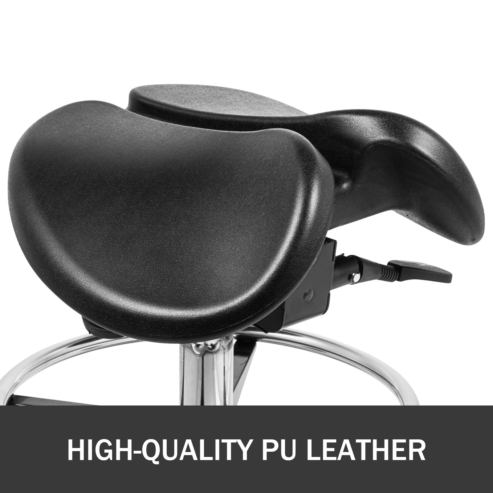 VEVOR Saddle Salon Massage Chair Adjustable Swivel Hydraulic Gas Lift Ergonomic Stool VEVOR EU